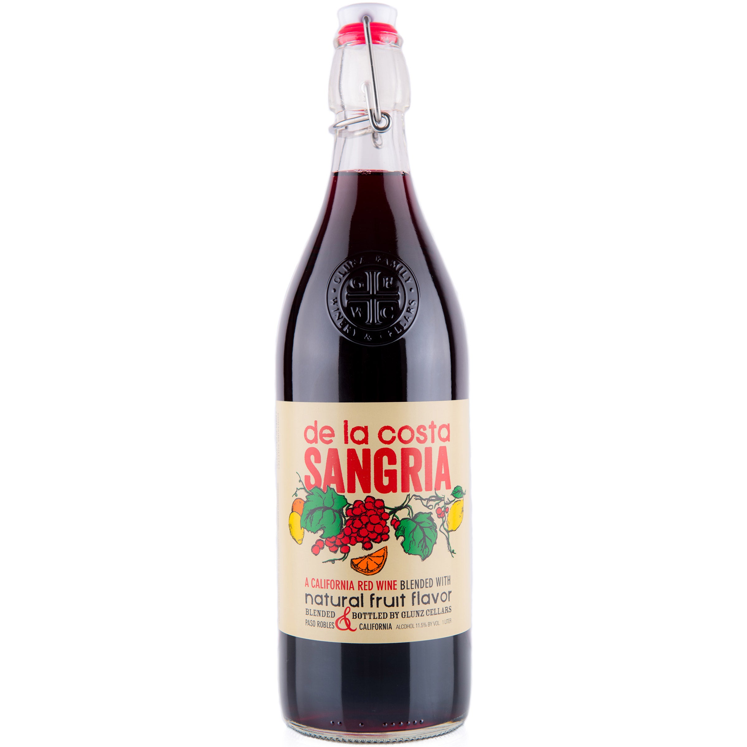 DE LA COSTA ROSE SANGRIA CALIFORNIA 1 LITER