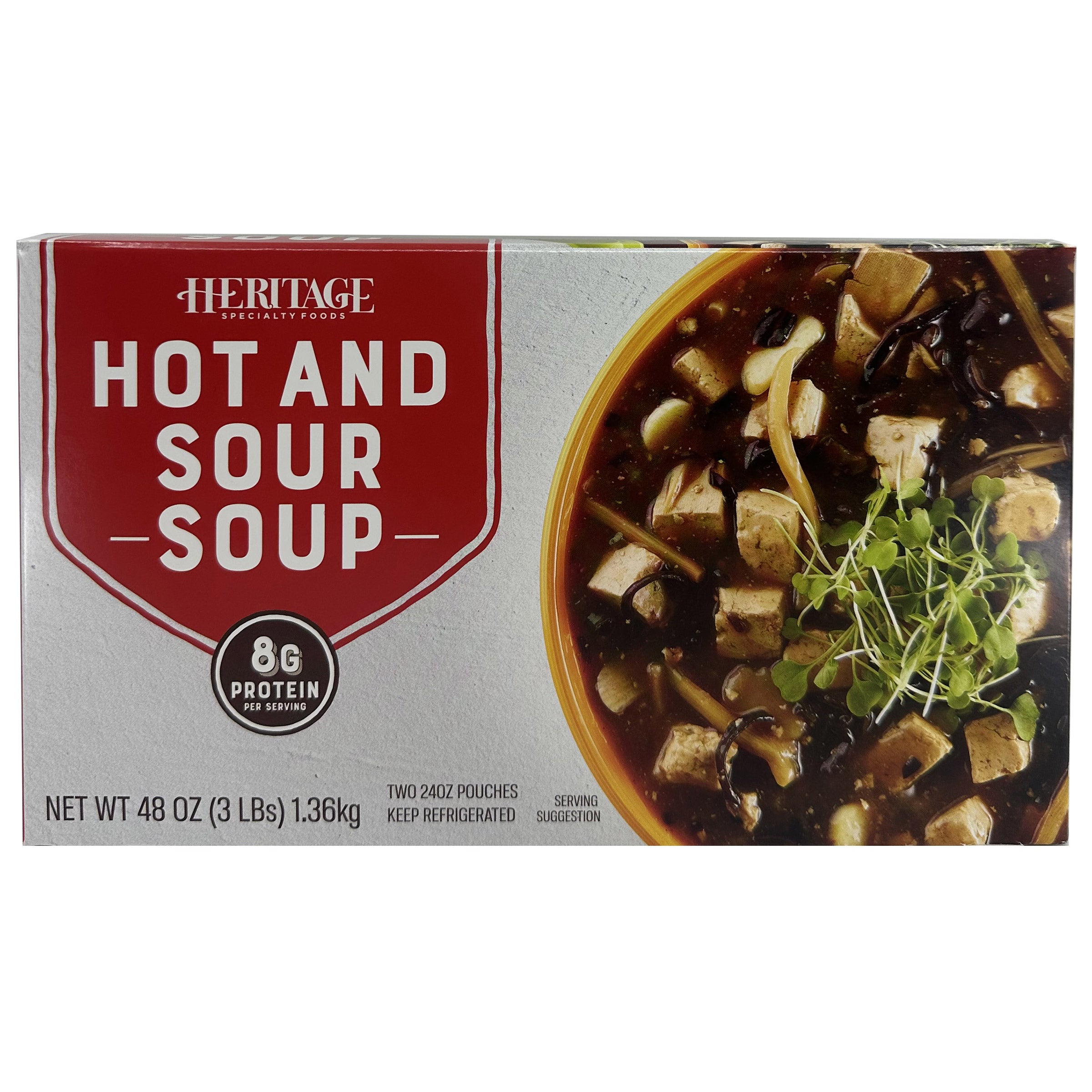 HERITAGE HOT AND SOUR SOUP 2/24 OZ - Image 1