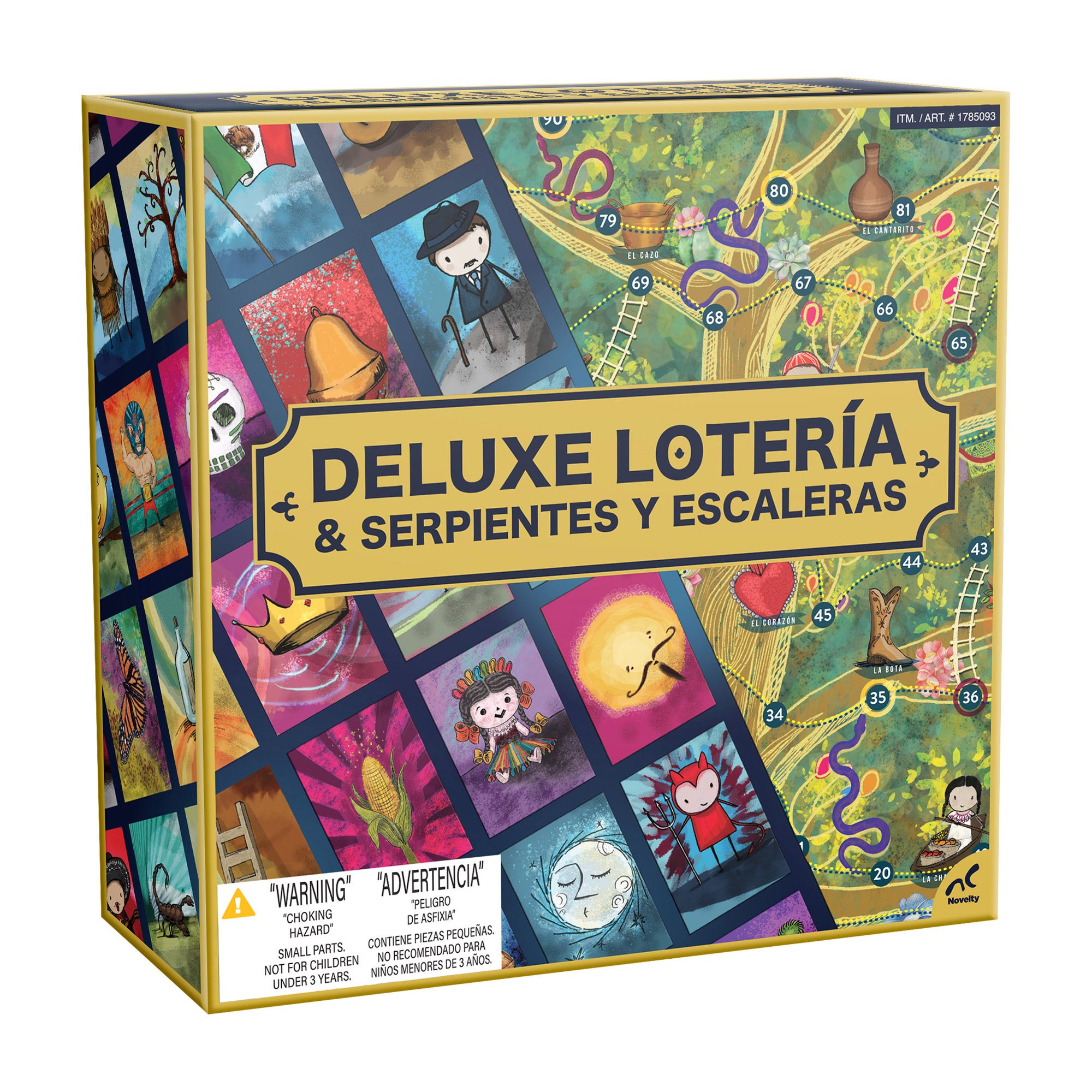 DELUXE LOTERIA & SNAKES AND LADDERS