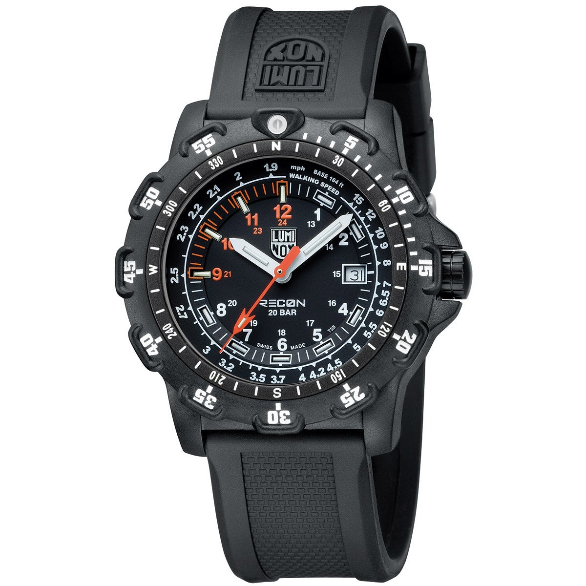 LUMINOX RECON POINT PC CARBON CASE QUARTZ MEN'S WATCH - Image 1