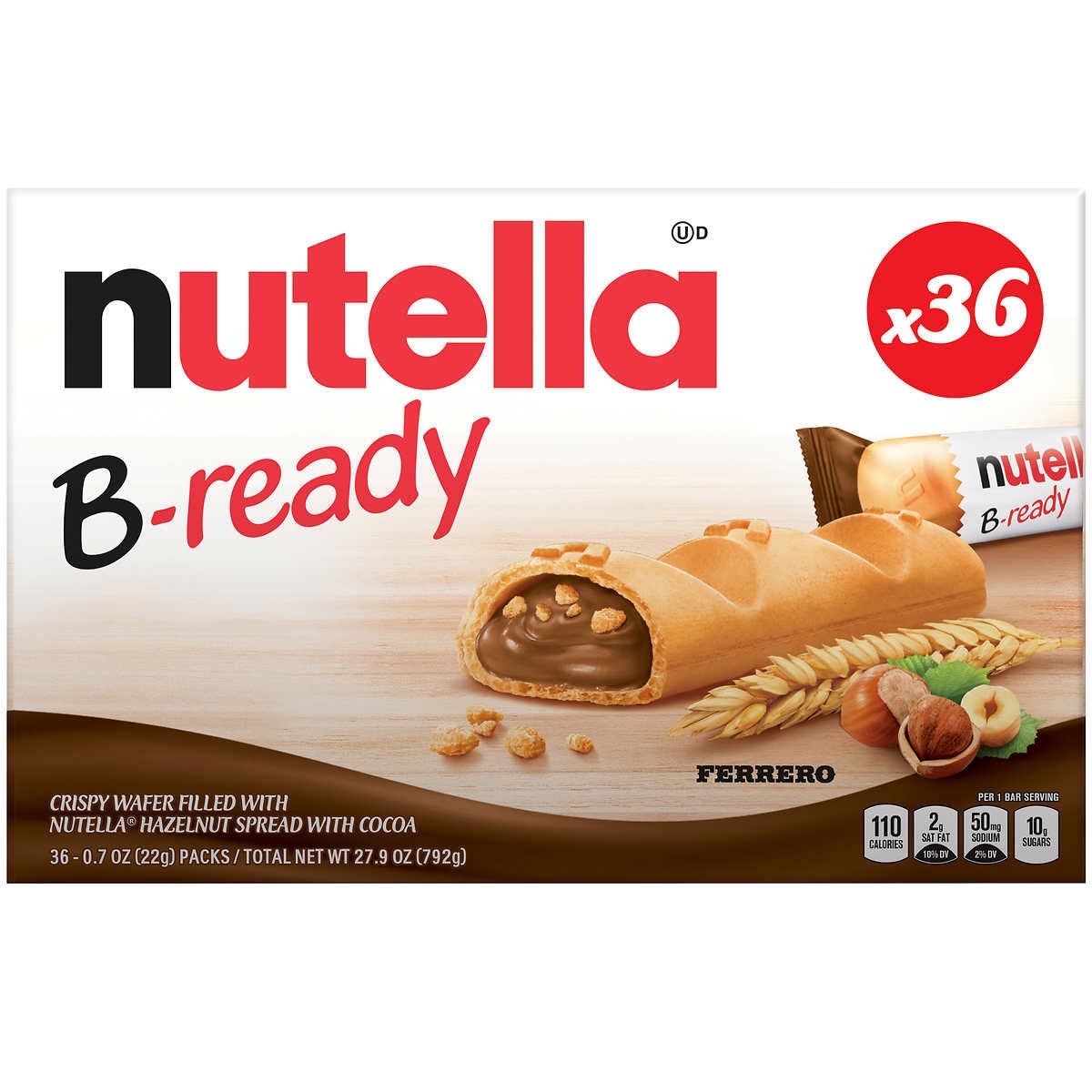 NUTELLA B-READY 36 CT - Image 1