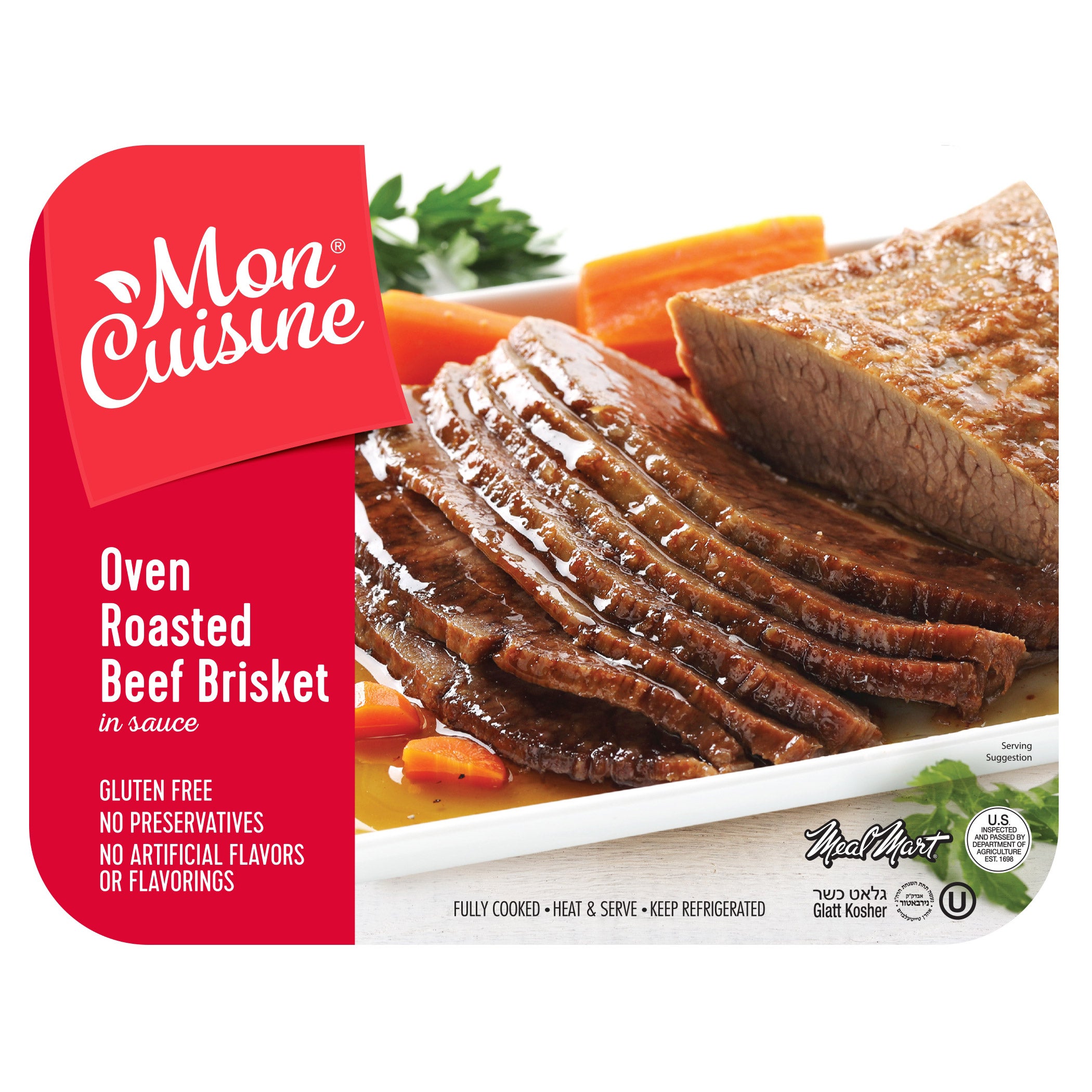 MON CUISINE OVEN ROASTED BRISKET PRICE PER POUND