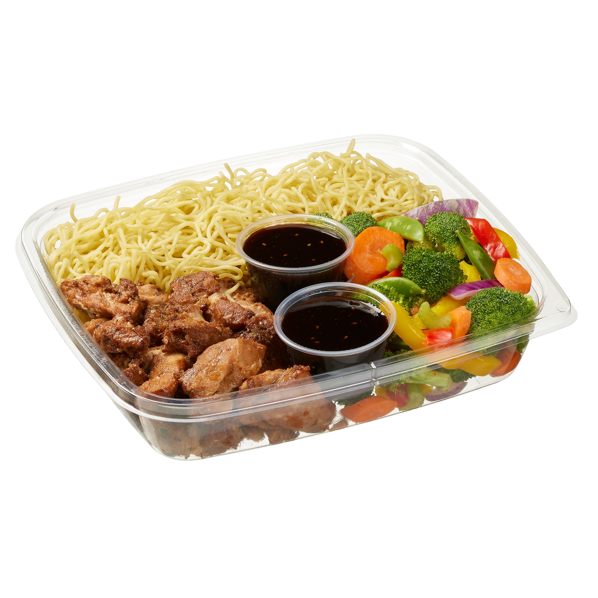 YAKISOBA STIR FRY KIT W/SEASONED CHICKEN PER LB