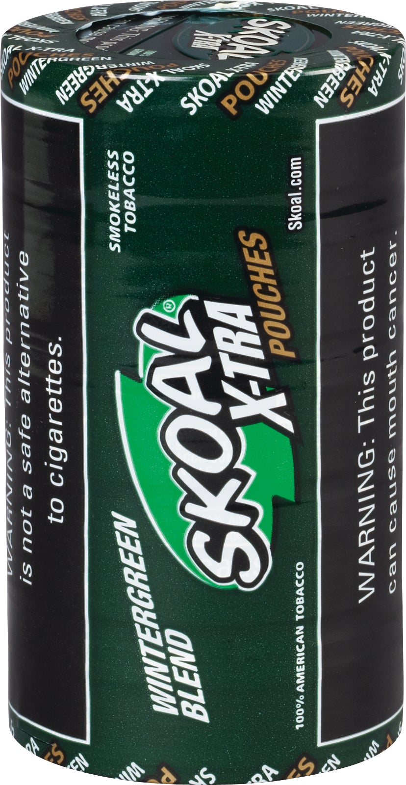 US TOBACCO - SKOAL XTRA LC WNTRGRN POUCH 5 - .82 OZ