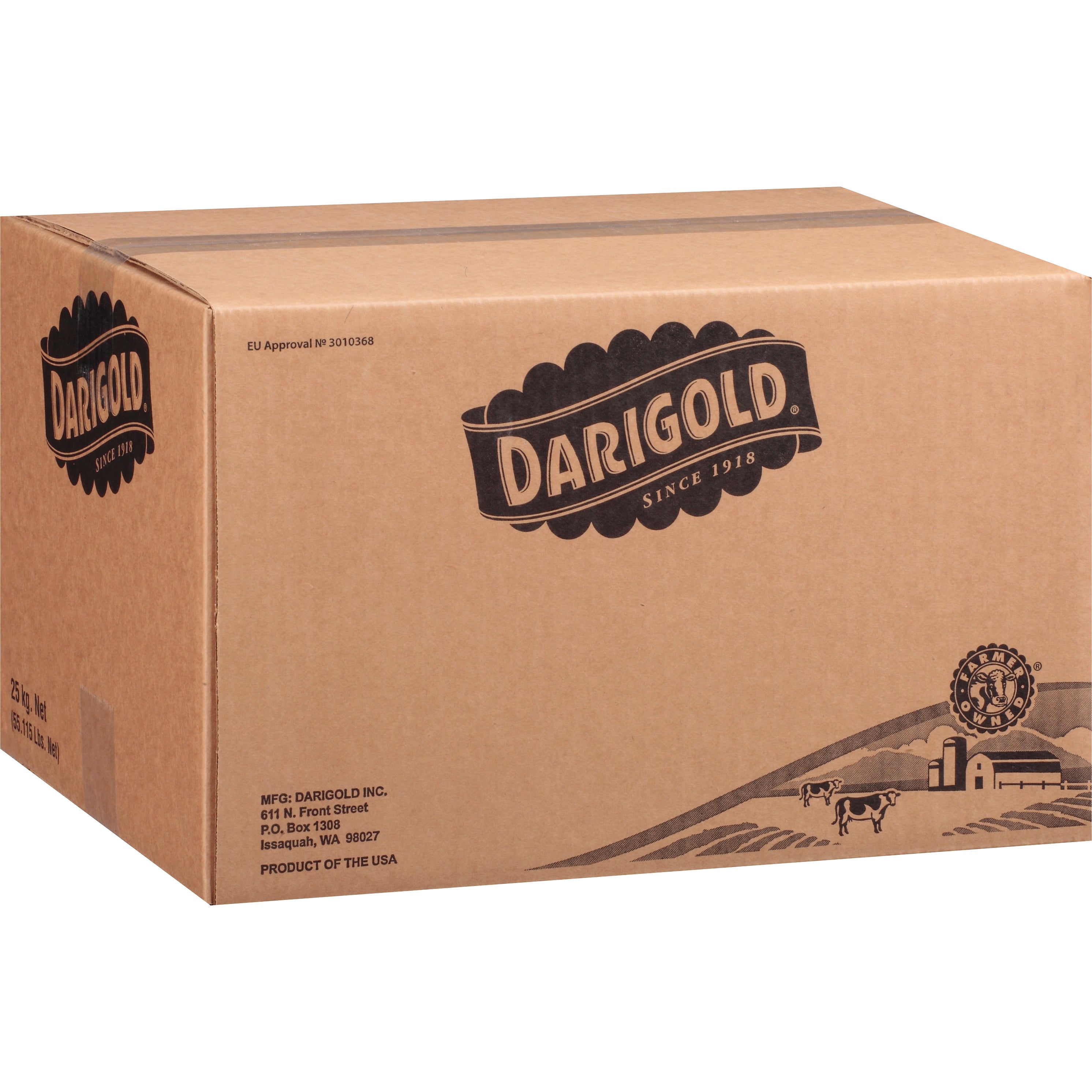 DARIGOLD SALTED BUTTER GRADE AA 55 LB