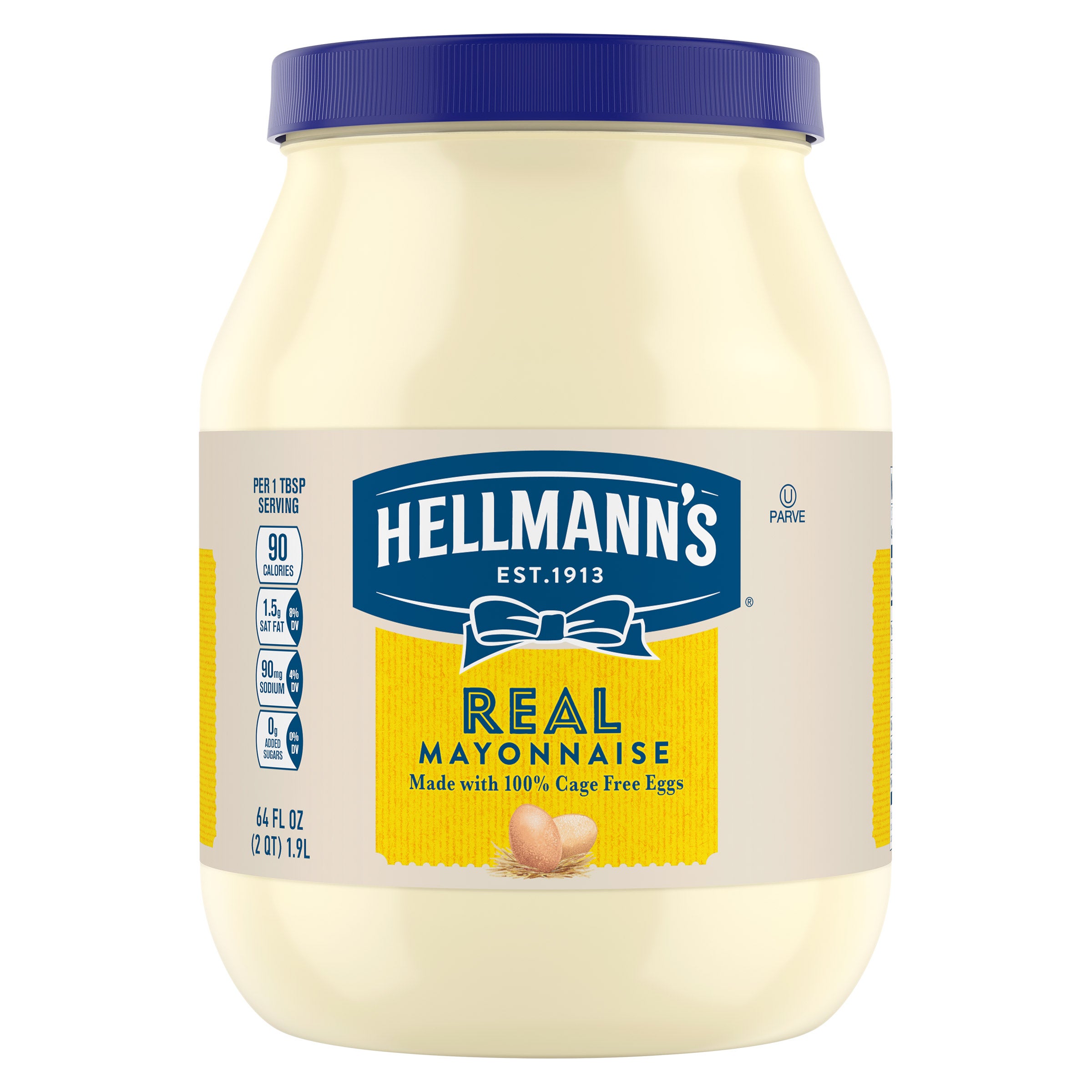 Hellmann's Real Mayonnaise 64 FL OZ - Image 1