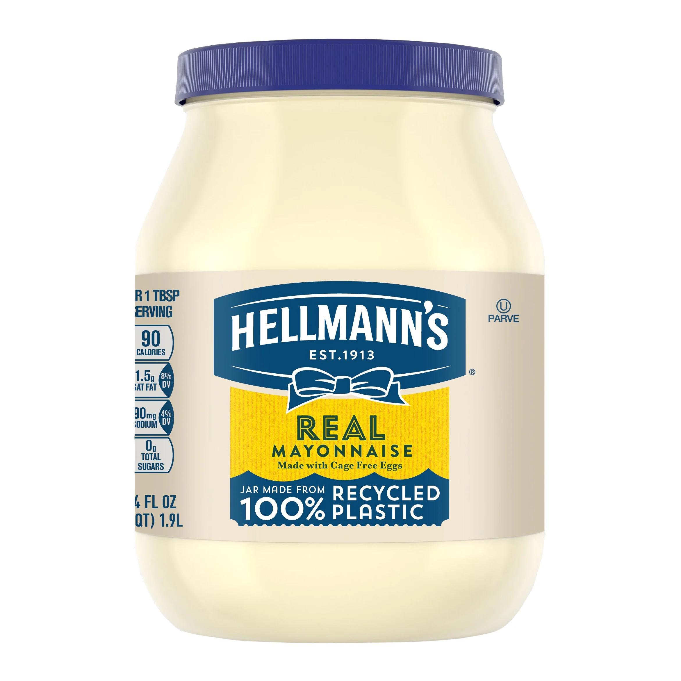 HELLMANN'S REAL MAYONNAISE 64 FL OZ - Image 1