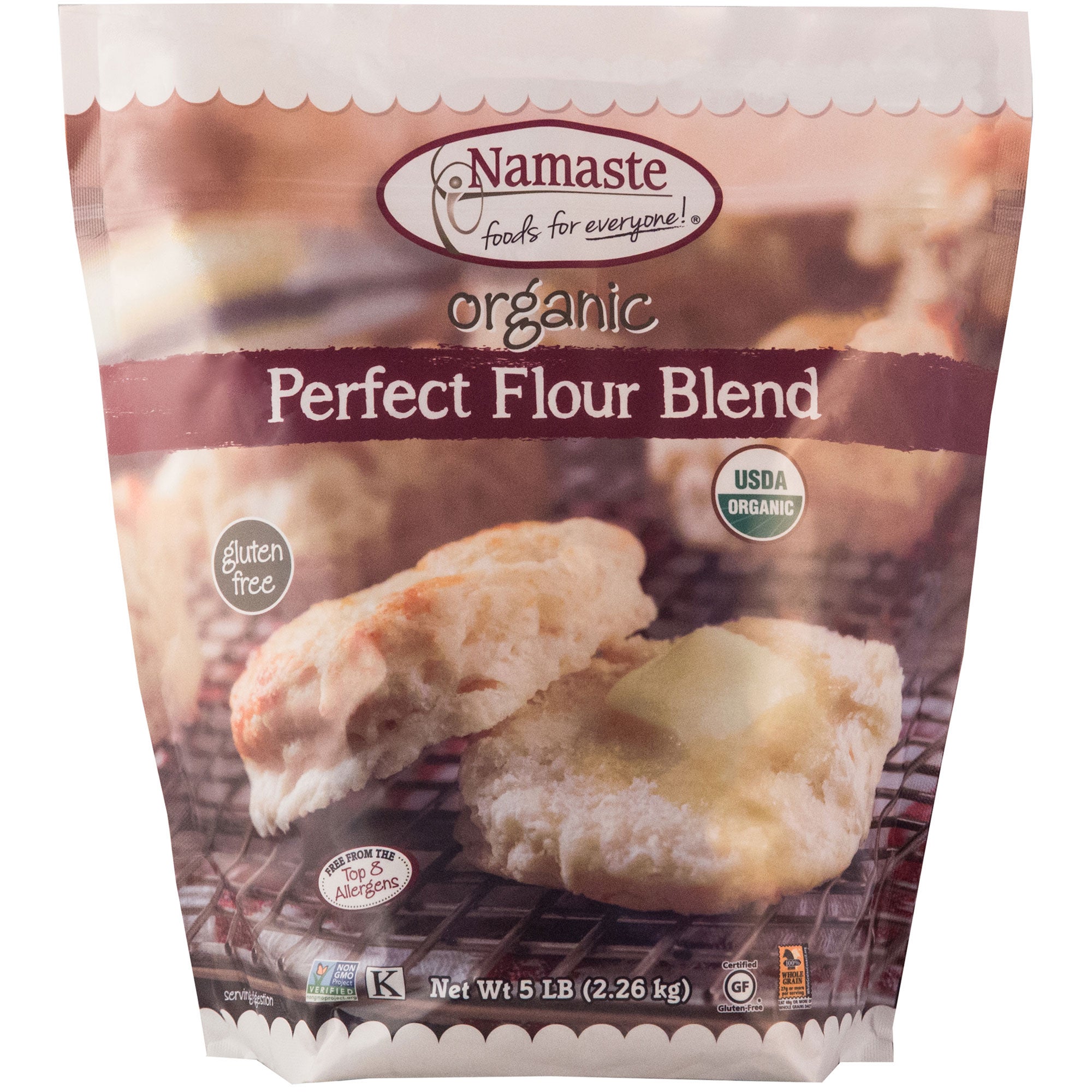 NAMASTE GLUTEN FREE ORGANIC PERFECT FLOUR BLEND 5 LBS