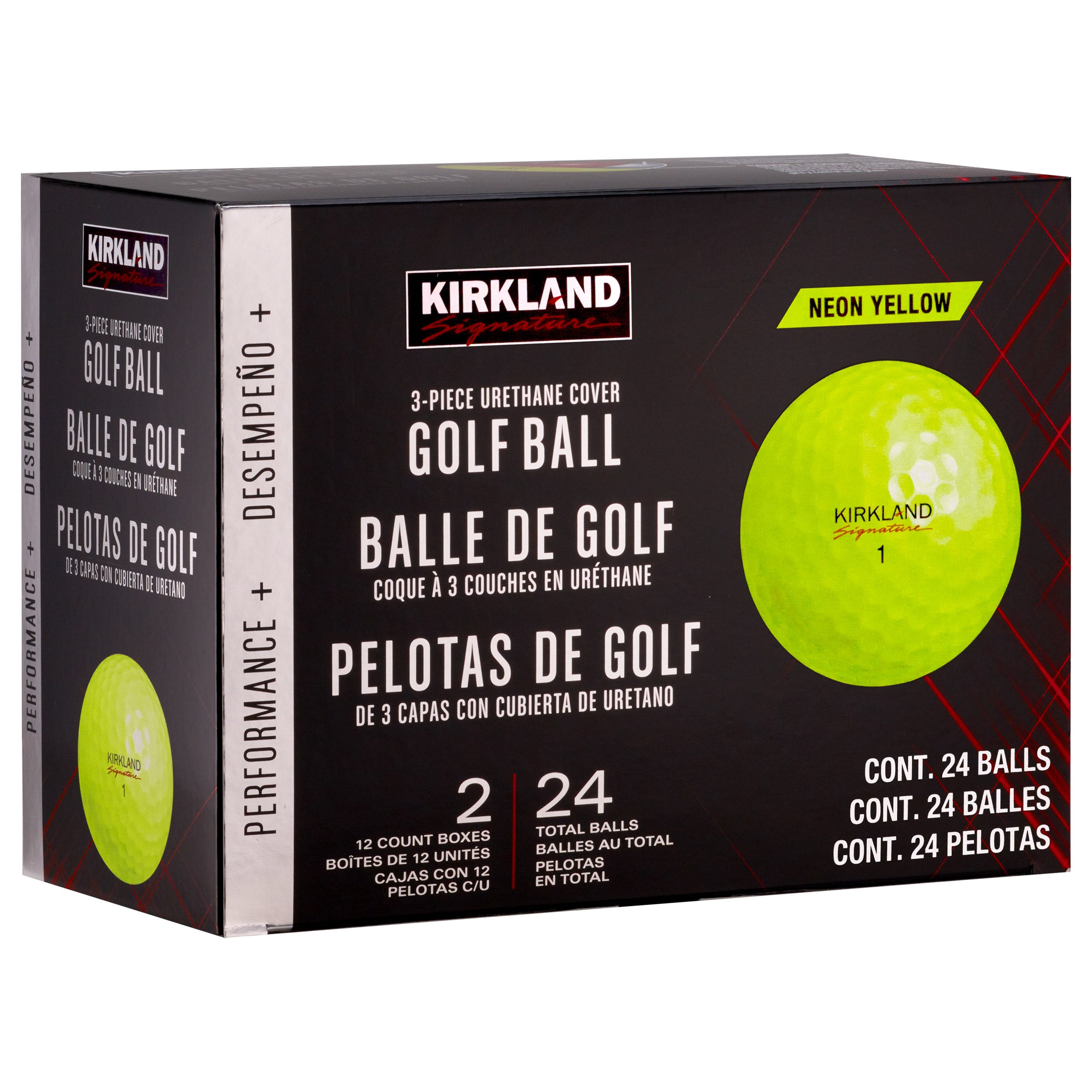 KS GOLF BALLS YELLOW - Image 1