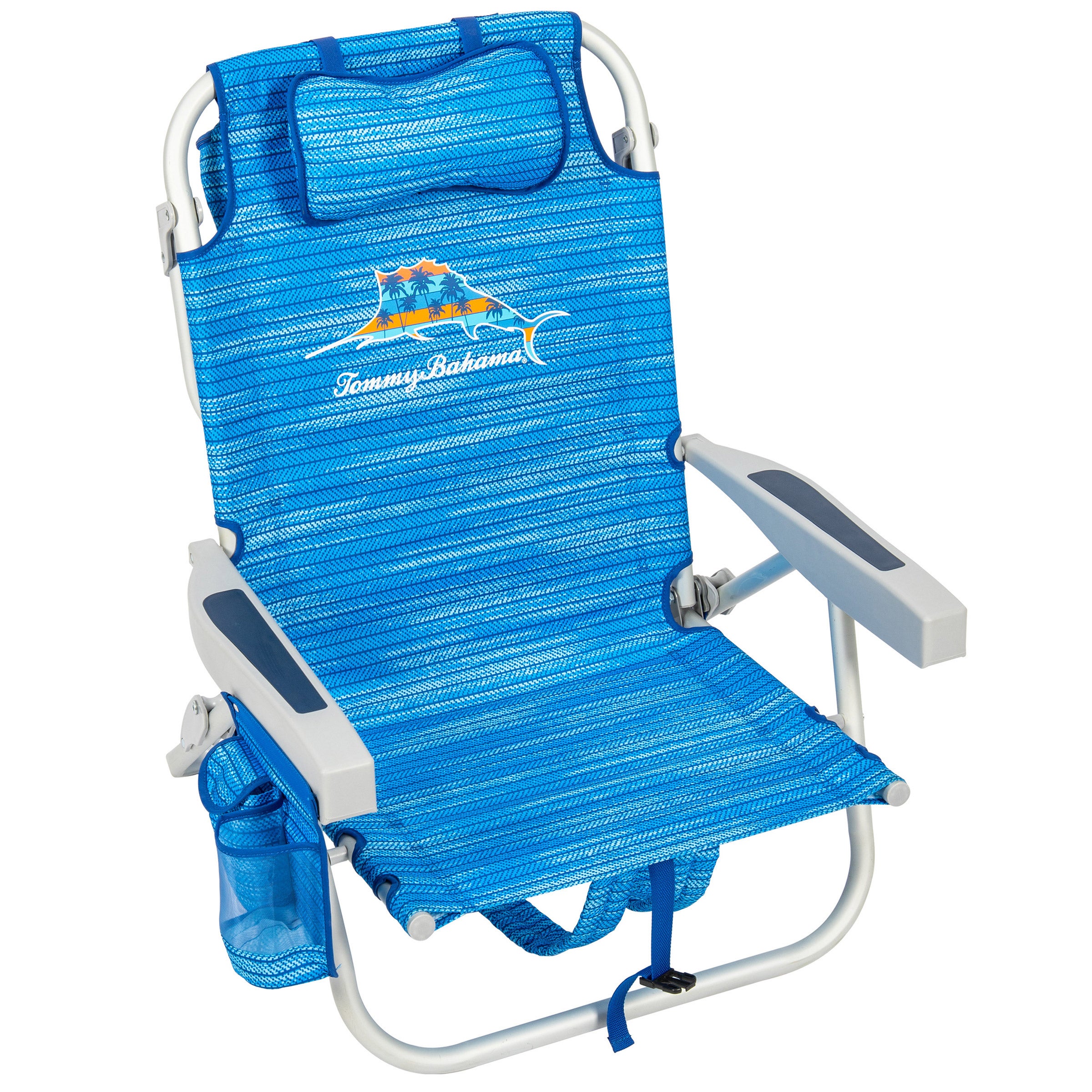 TOMMY BAHAMA 5 POS BACKPACK BEACH CHAIR