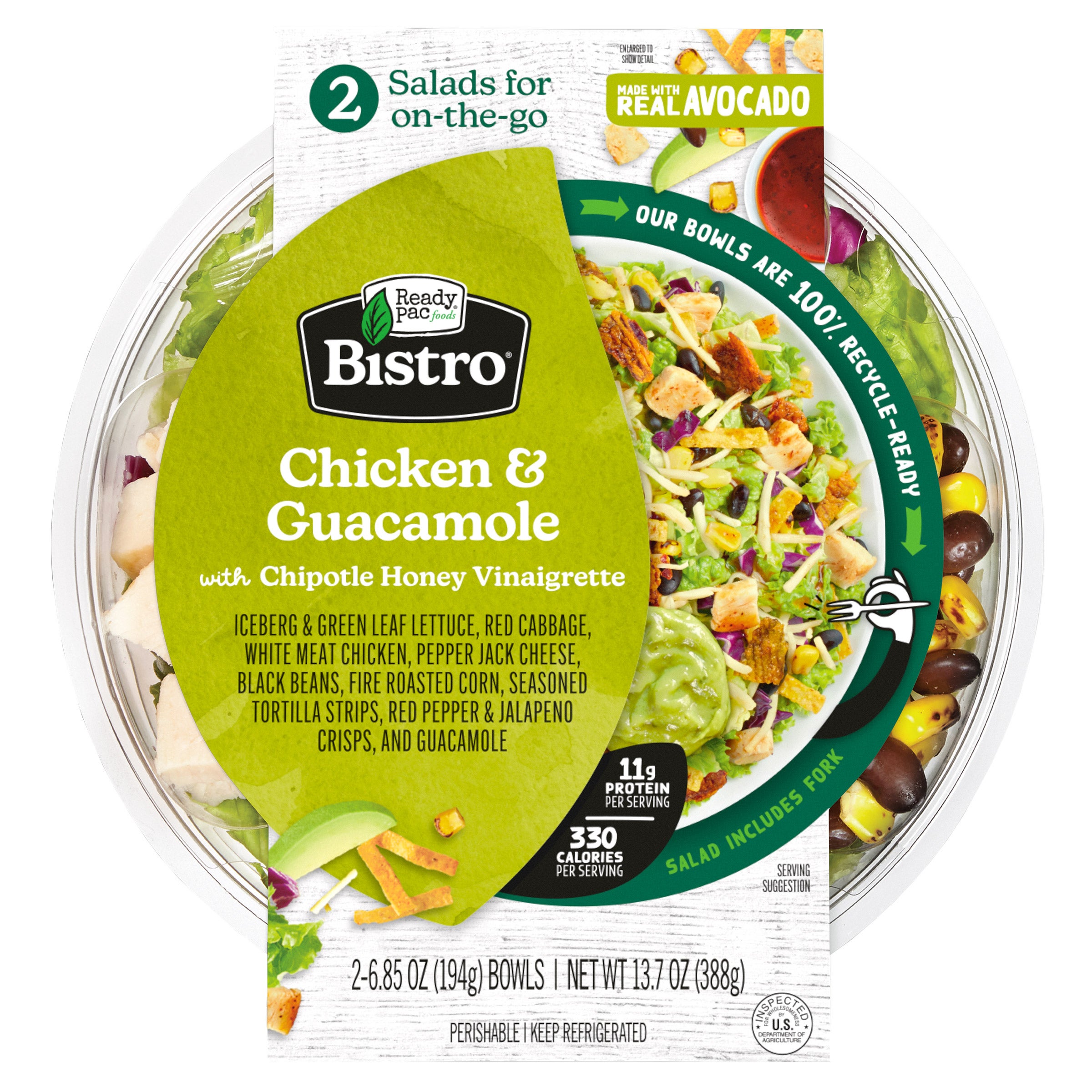 READY PAC CHICKEN GUACAMOLE 2/6.85 OZ