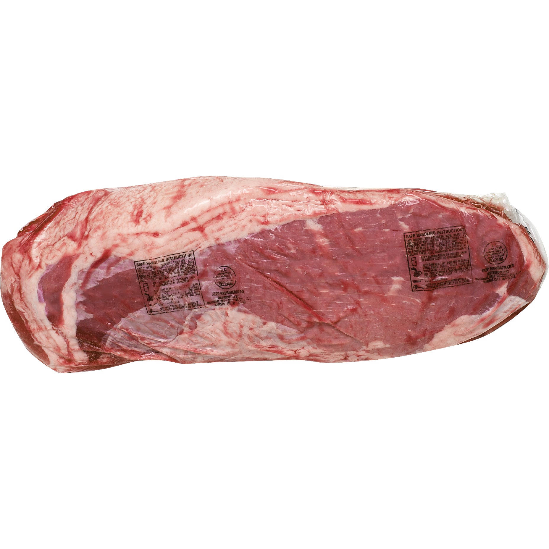 BEEF ROUND EYE OF ROUND VACUUM PACKAGED PER LB.