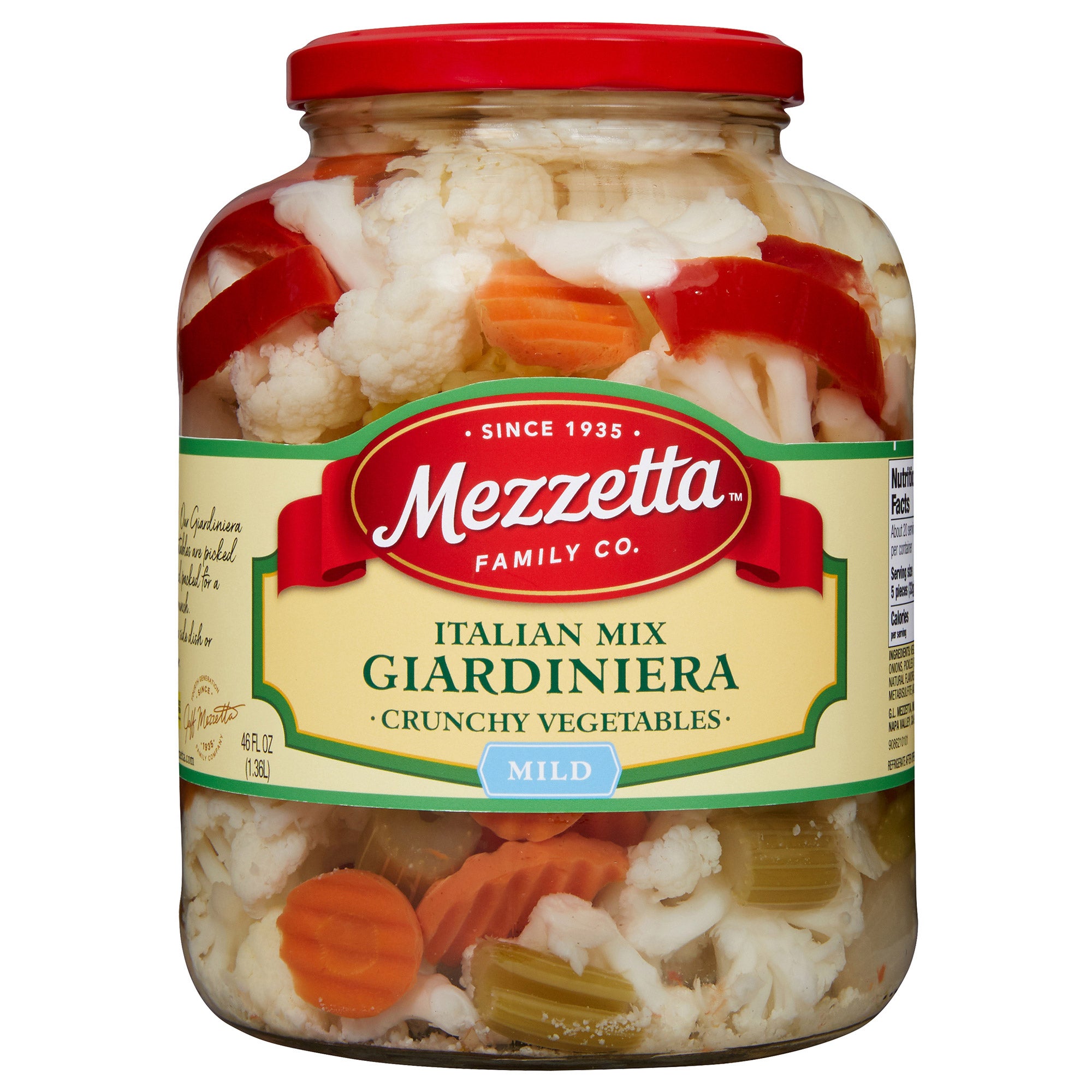 MEZZETTA ITALIAN GIARDINIERA 46 OUNCES