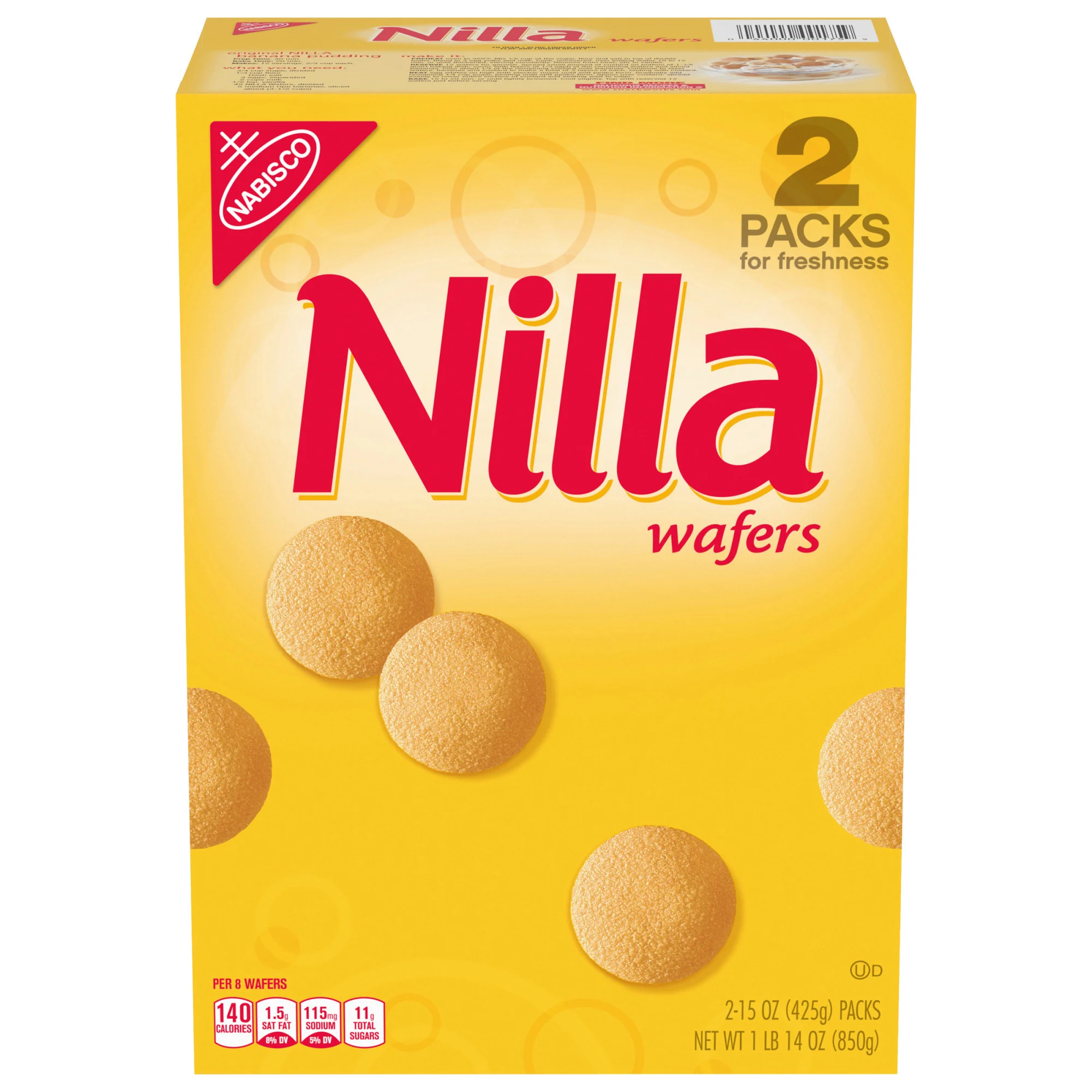 NABISCO NILLA WAFERS 30 OZ (1.87 LBS) - Image 1