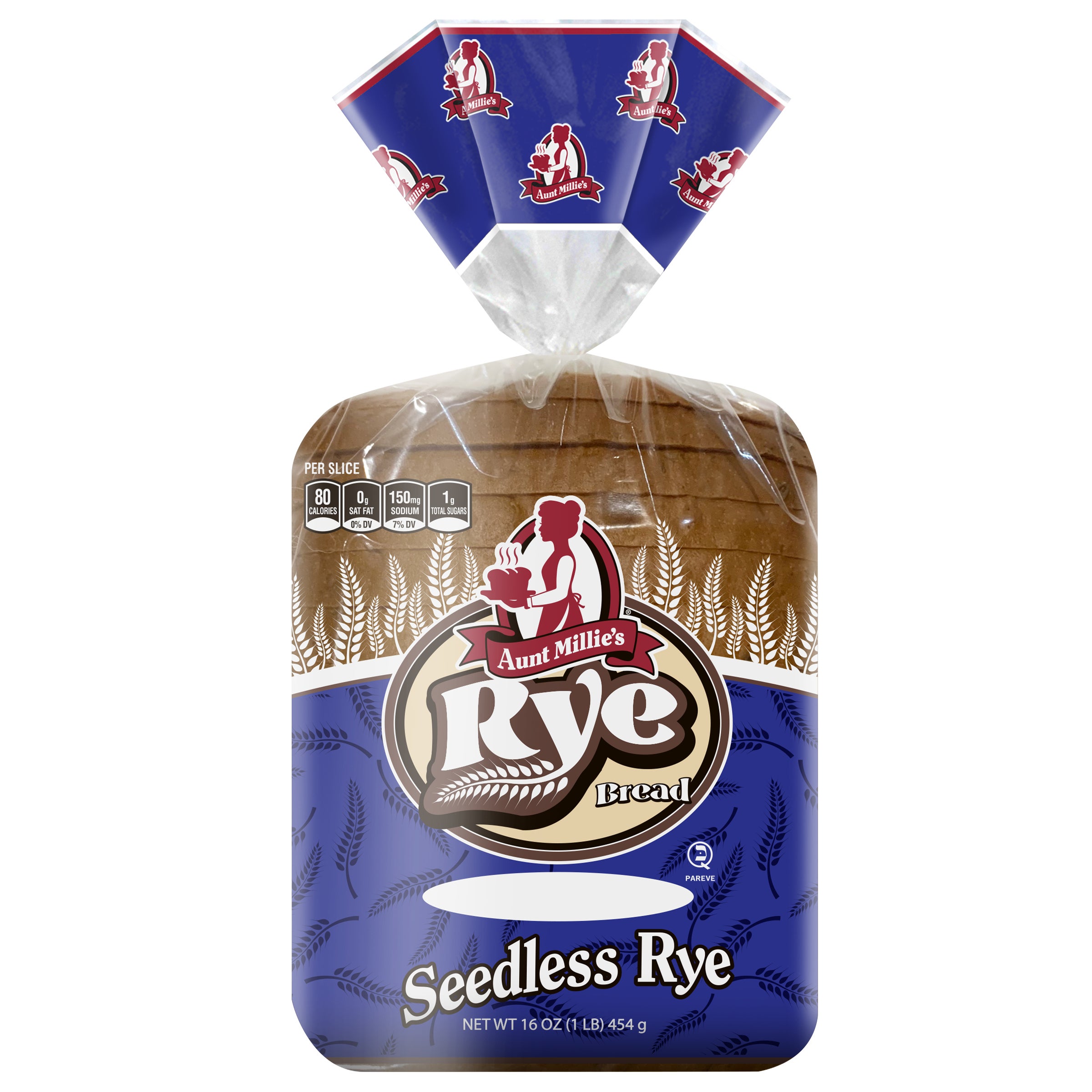 AUNT MILLIE'S BAKERIES SEEDLESS RYE BREAD 16 OZ - Image 1