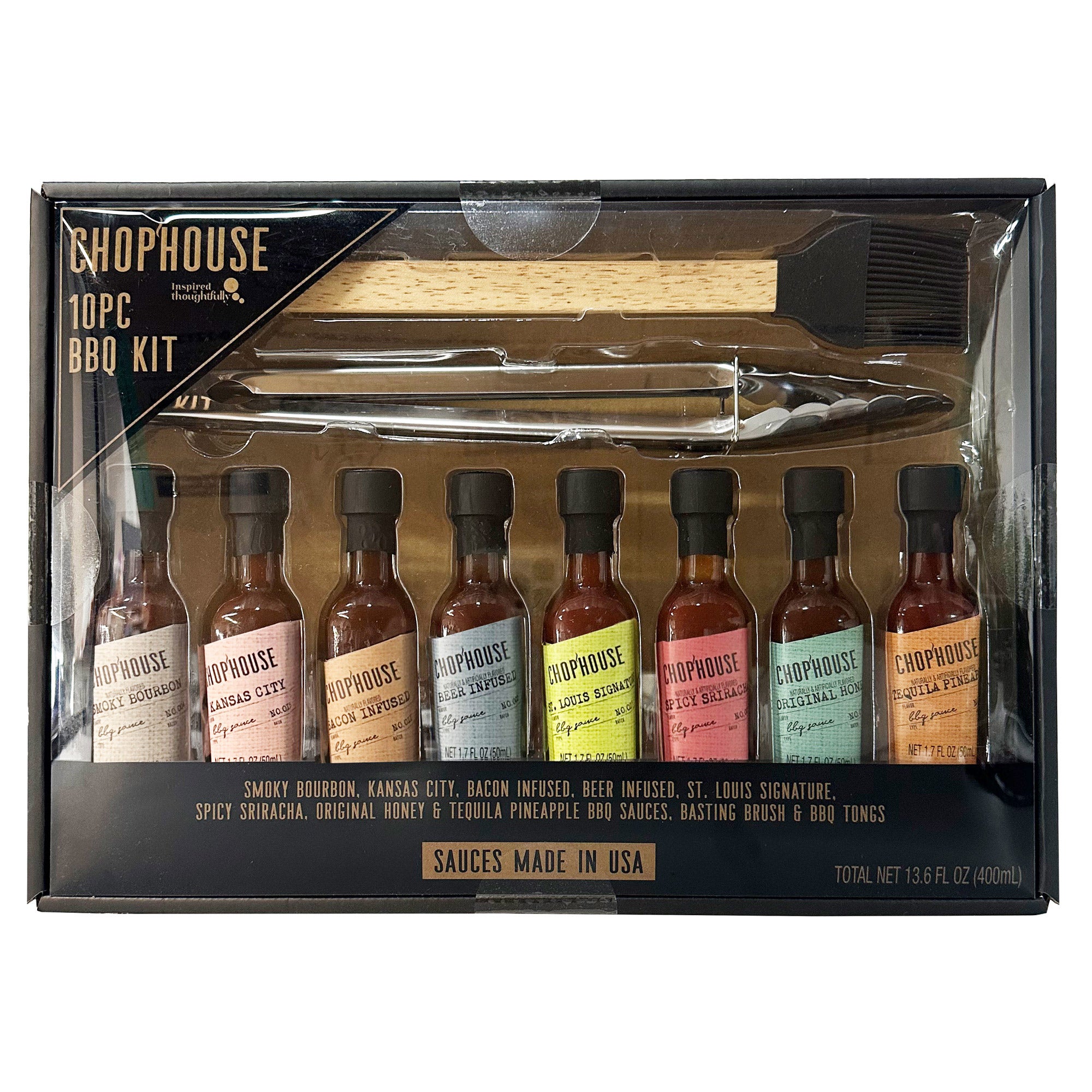 CHOPHOUSE BBQ SET 10 PIECES 16.0 FL OZ