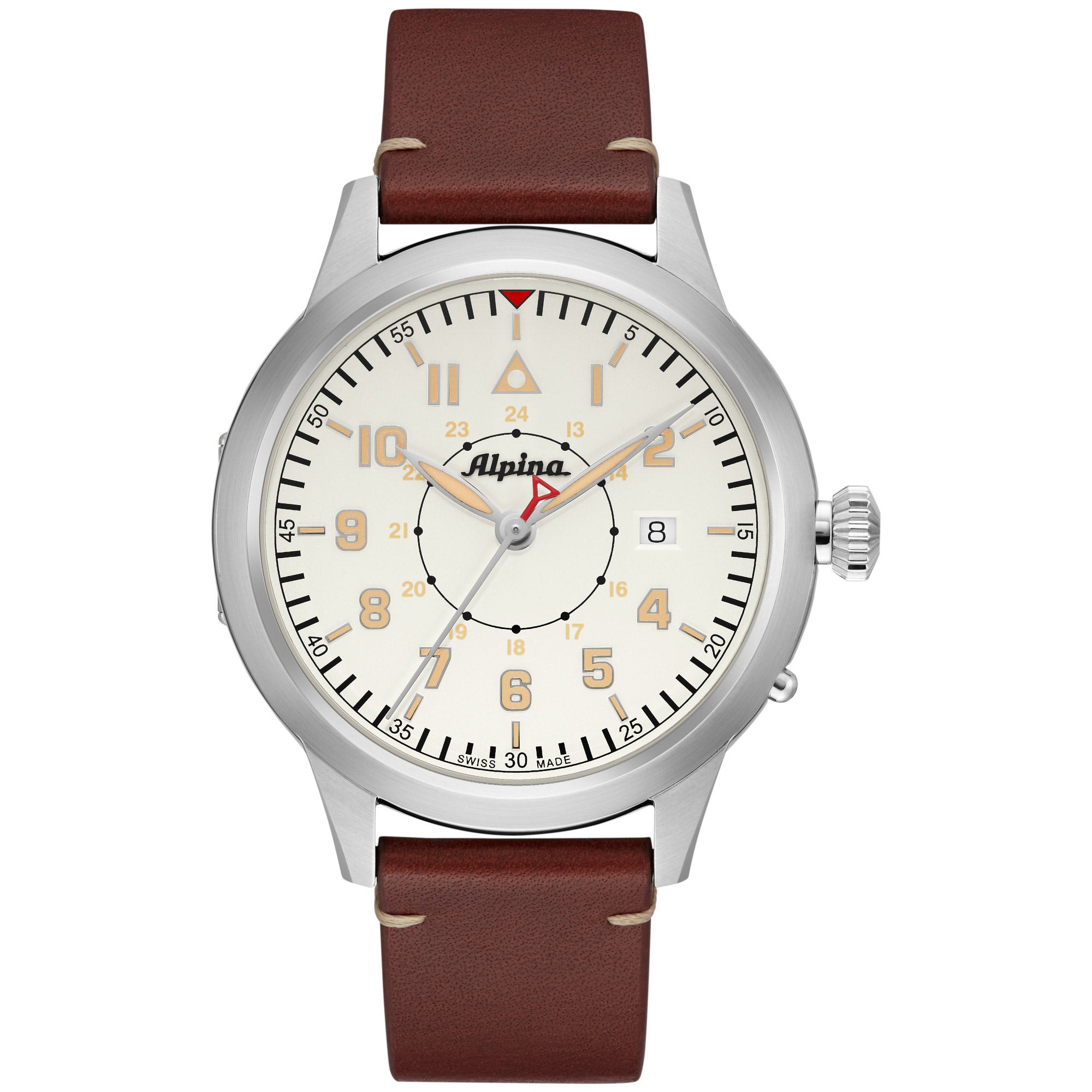 ALPINA STARTIMER CREAM DIAL MEN'S AUTOMATIC WATCH - Image 1