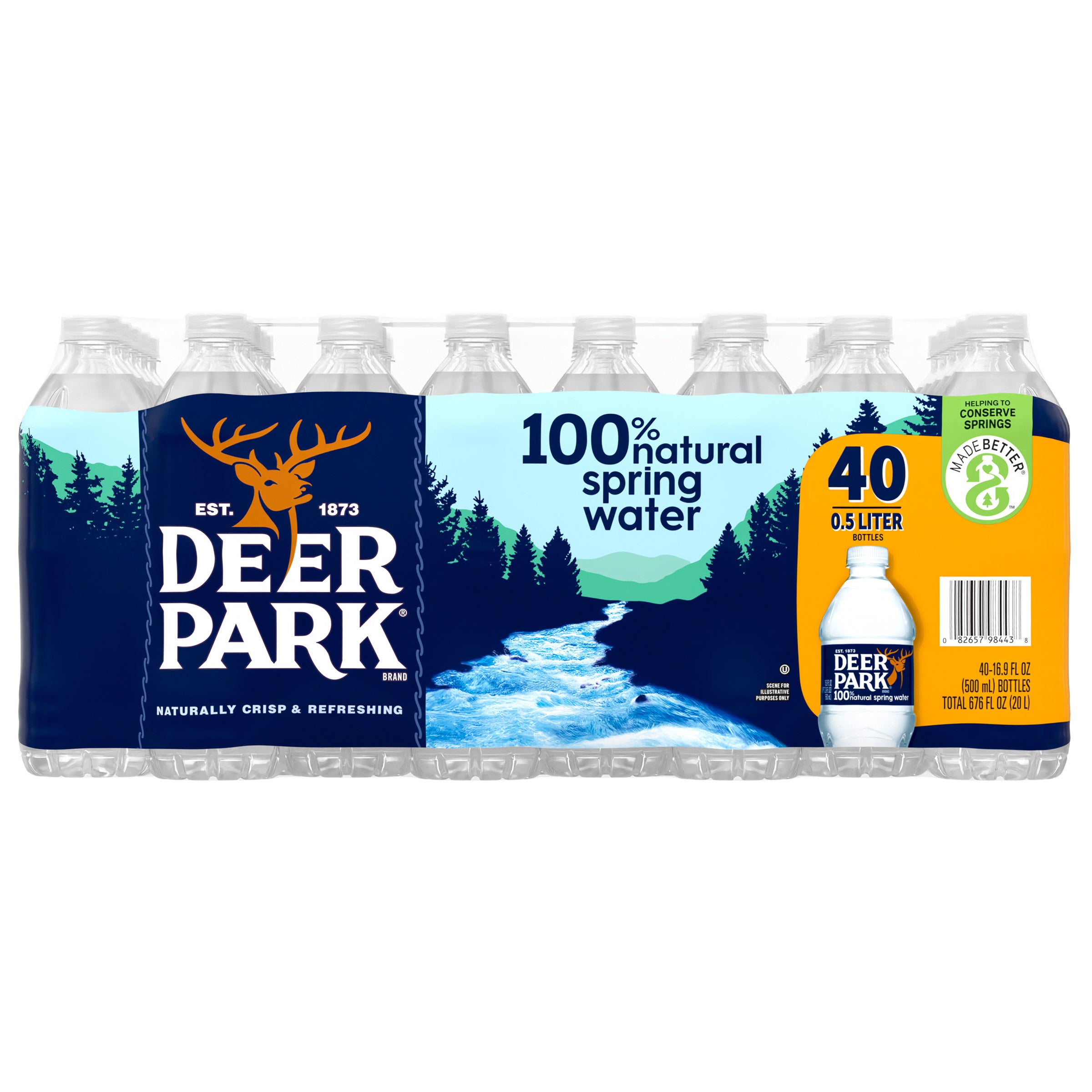 DEER PARK SPRING WATER 40/16.9 OZ (21.13QTS)