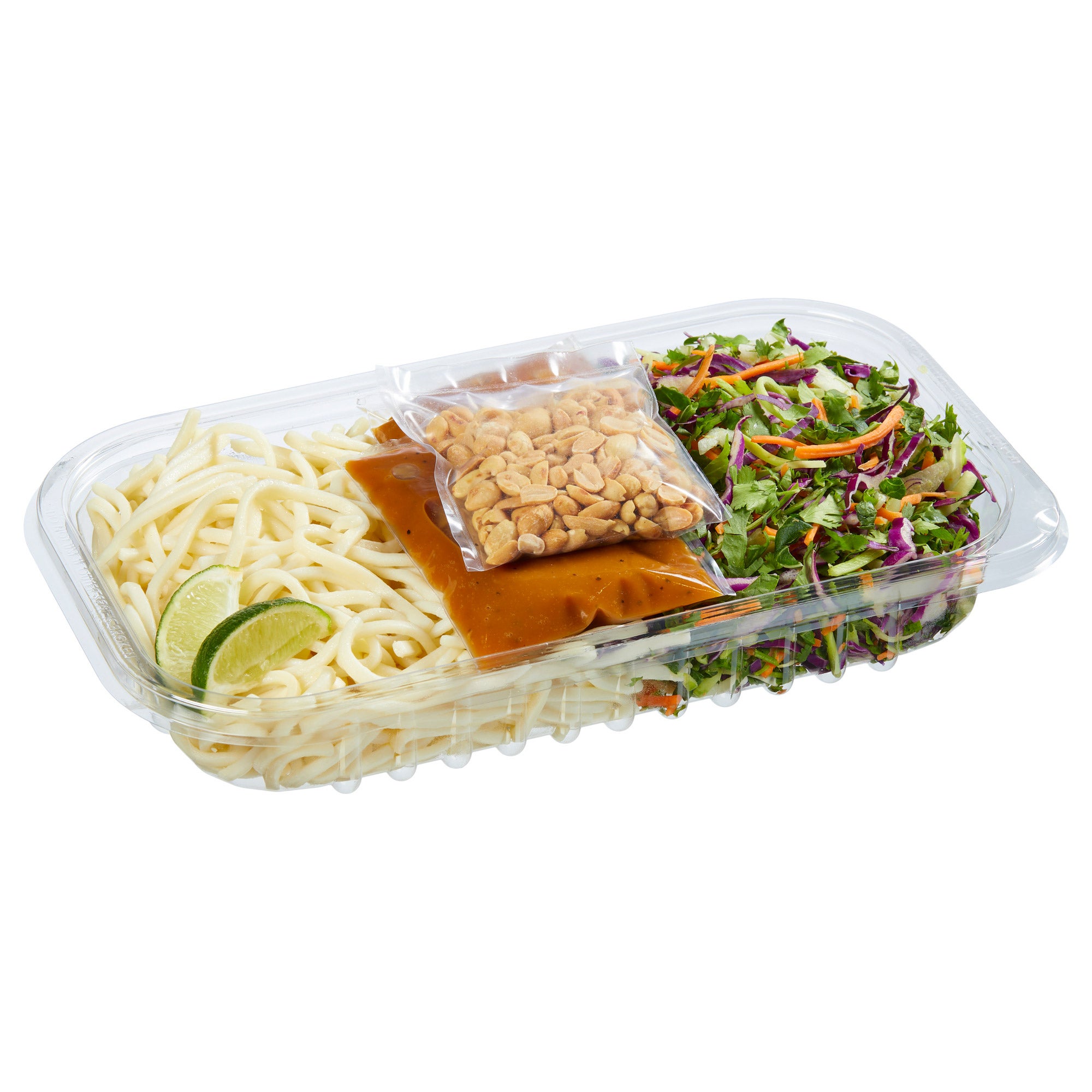 UDON NOODLE SALAD W/ DRESSING + PEANUTS PER LB