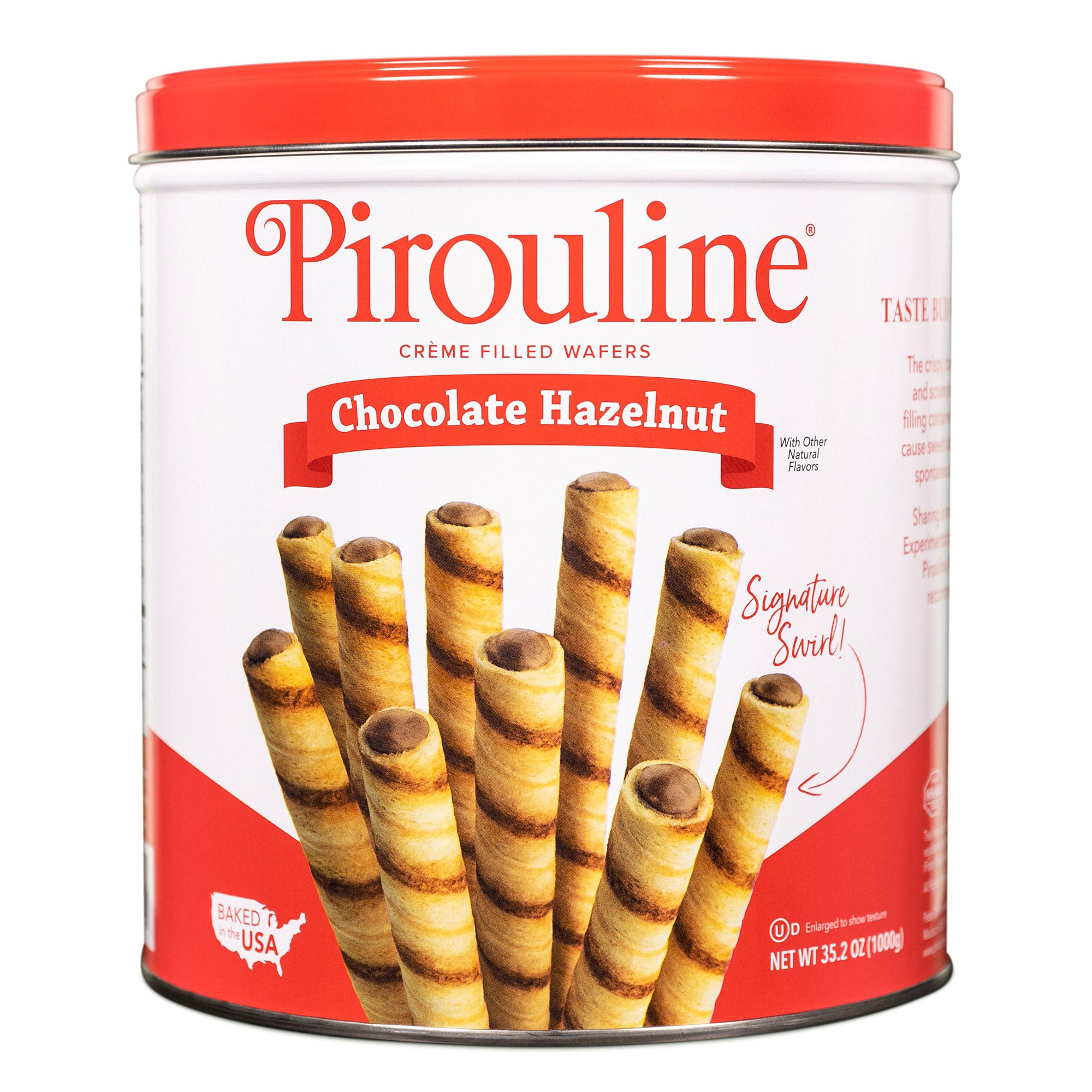 PIROULINE CHOCOLATE HAZELNUT COOKIE 35 OZ (2.186 LBS)