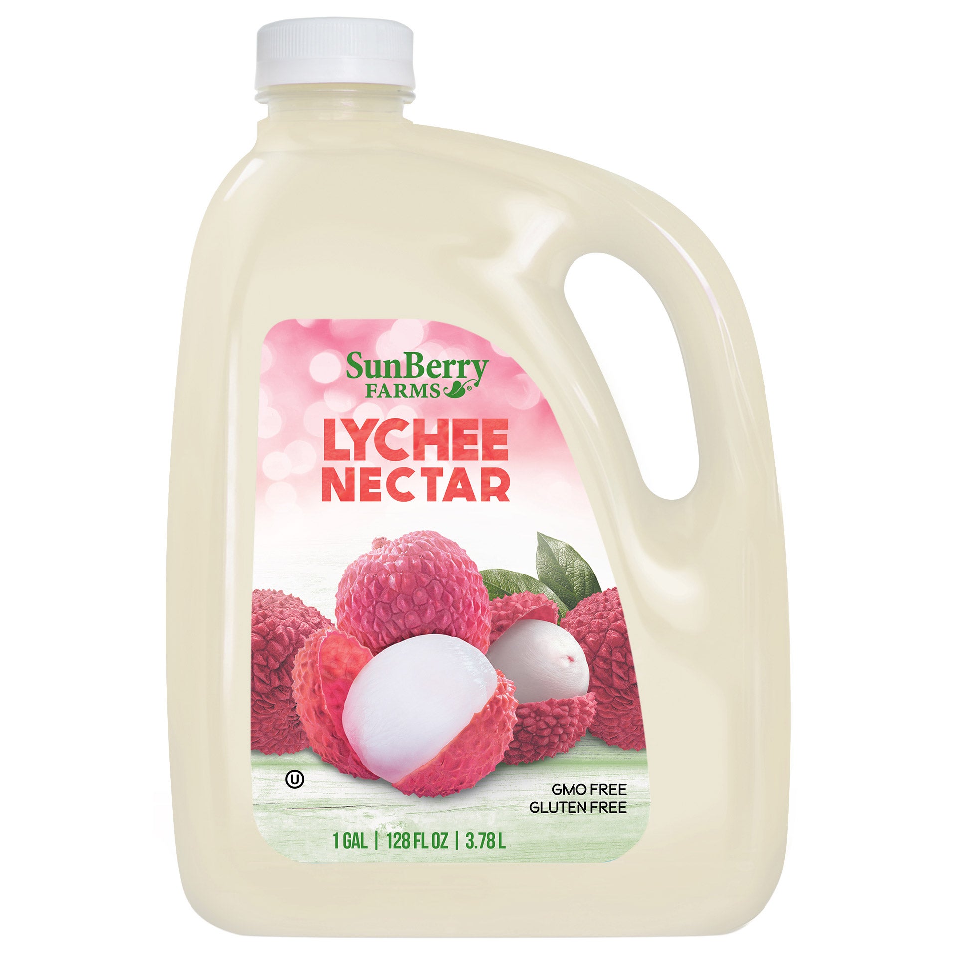 SUNBERRY FARMS LYCHEE NECTAR 128 OUNCE BOTTLE - Image 1