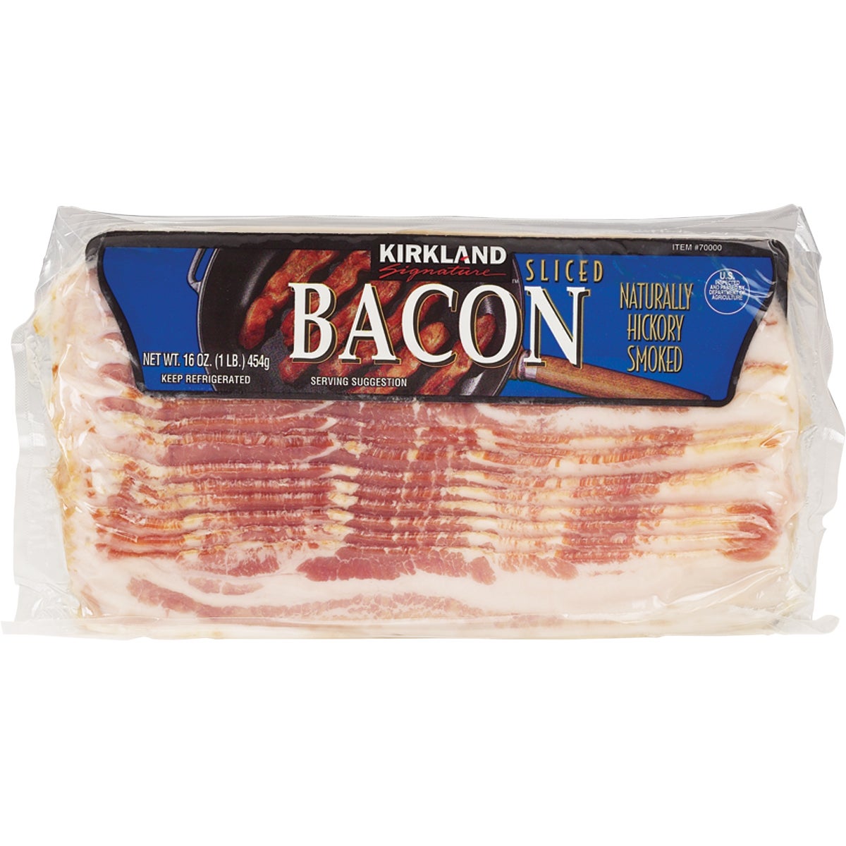KIRKLAND SIGNATURE SLICED BACON 4/1 LB - Image 1