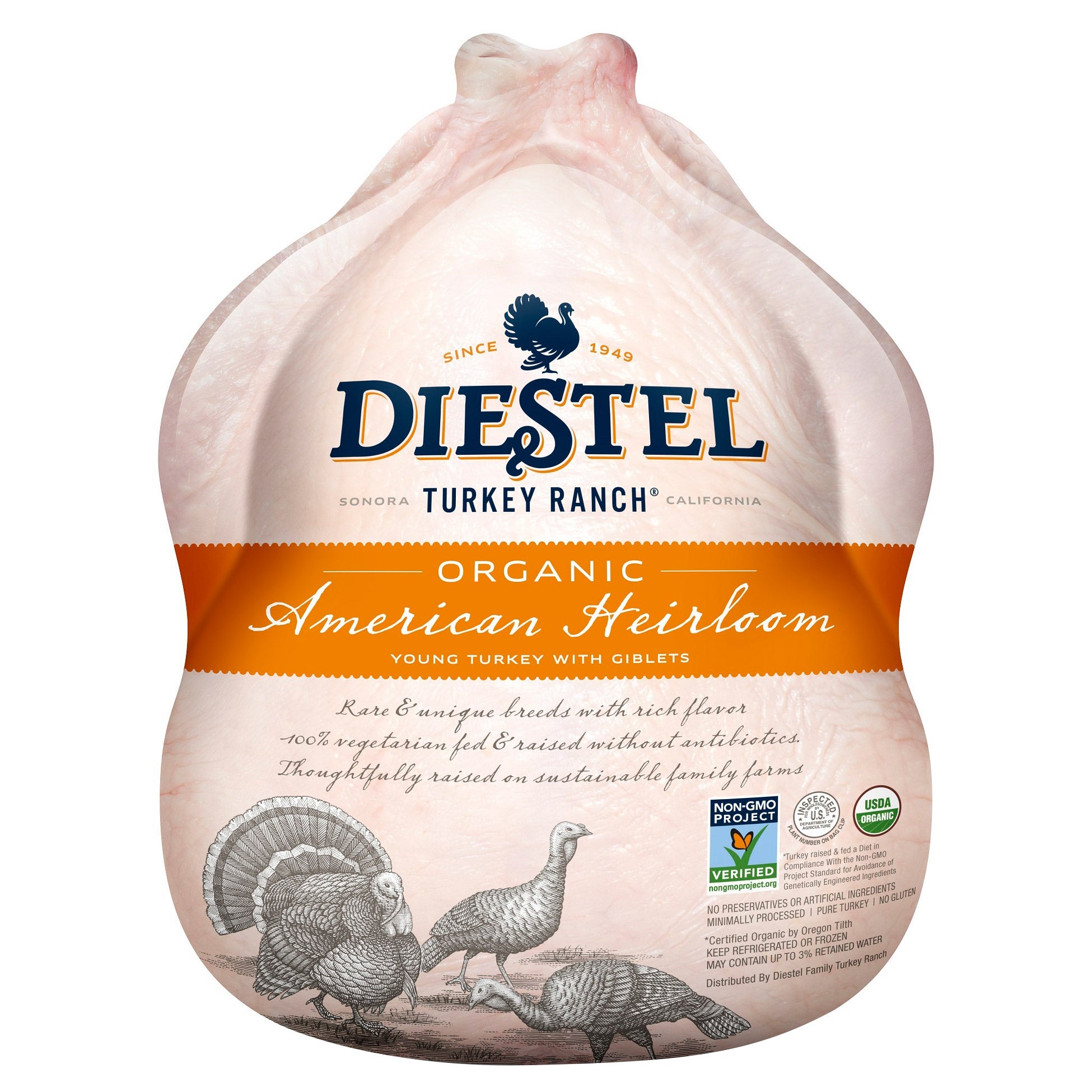 ORGANIC HEN TURKEY PER LB