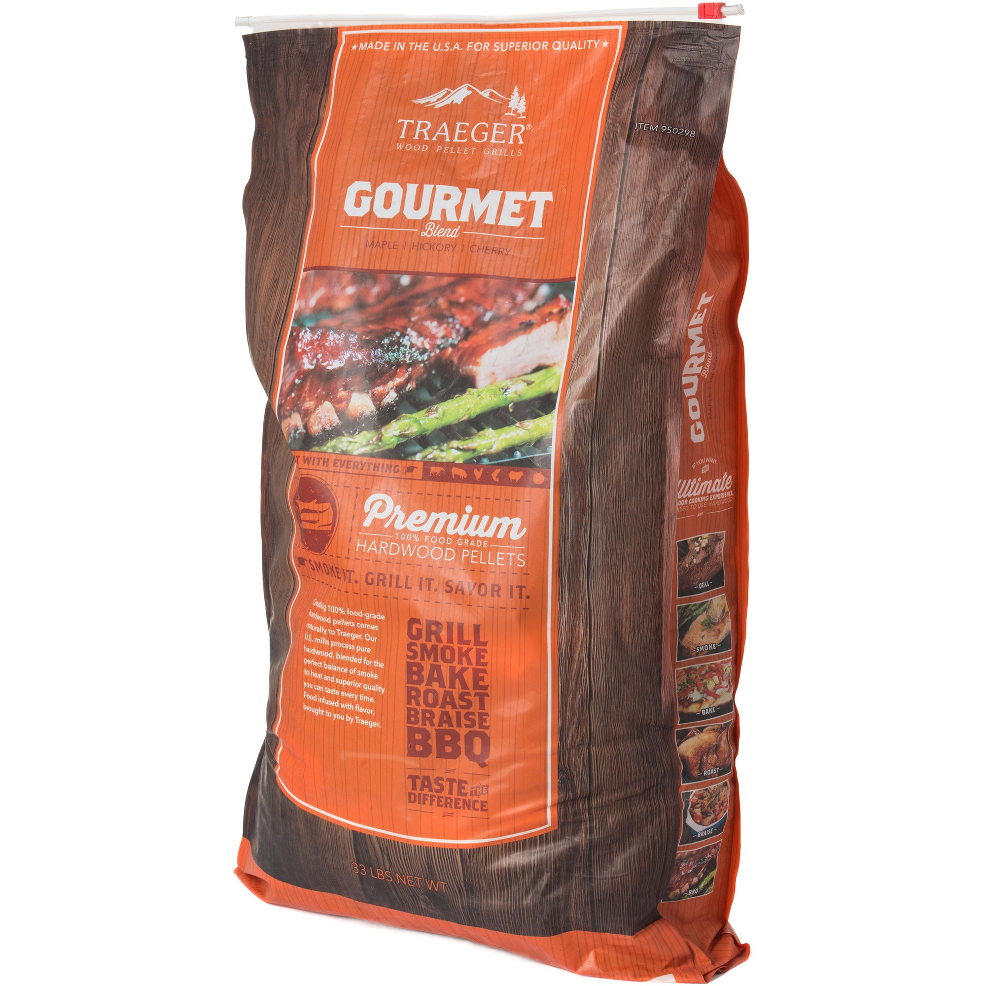 TRAEGER HARDWOOD PELLETS 33 LB - Image 1