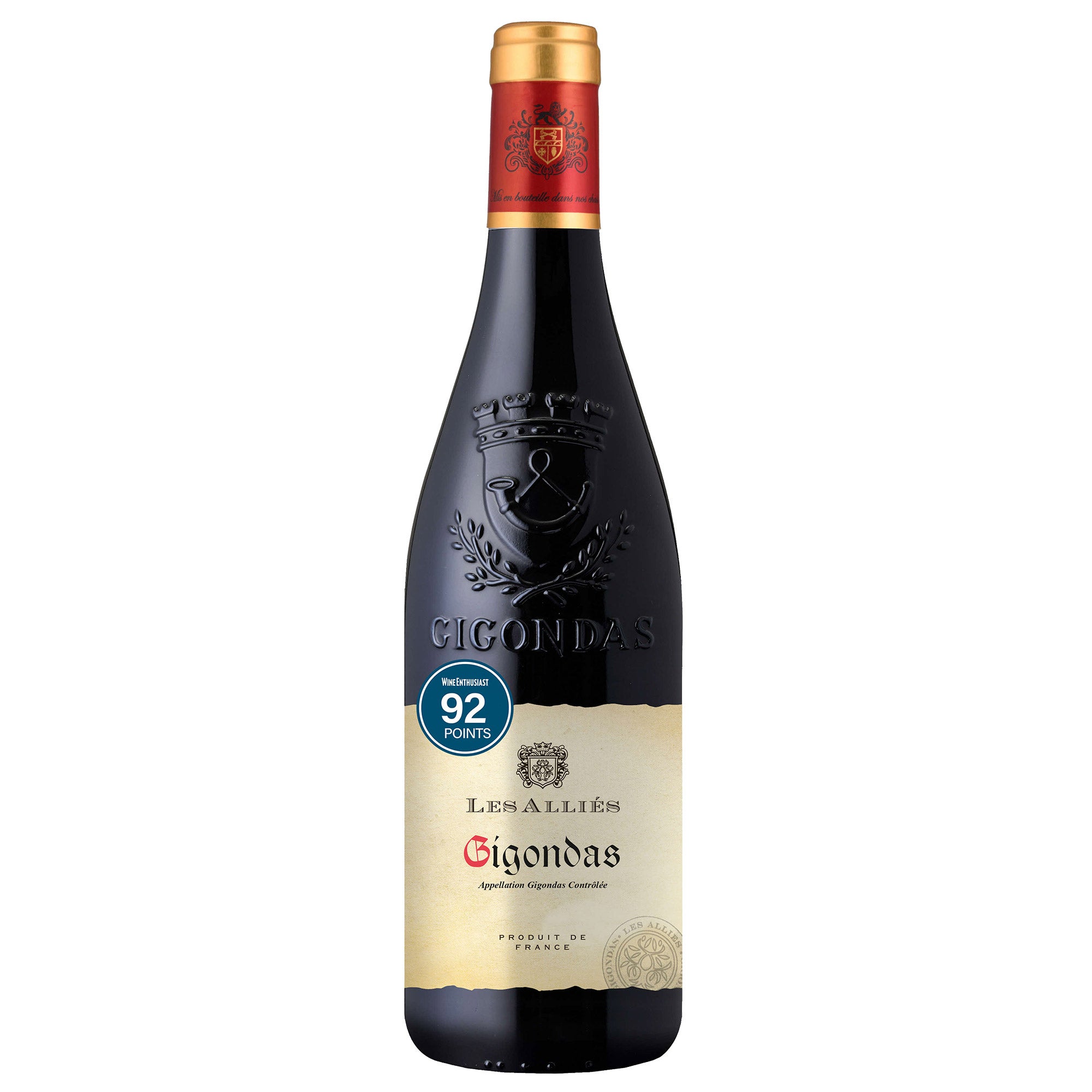 LES ALLIES GIGONDAS FRANCE 750ML