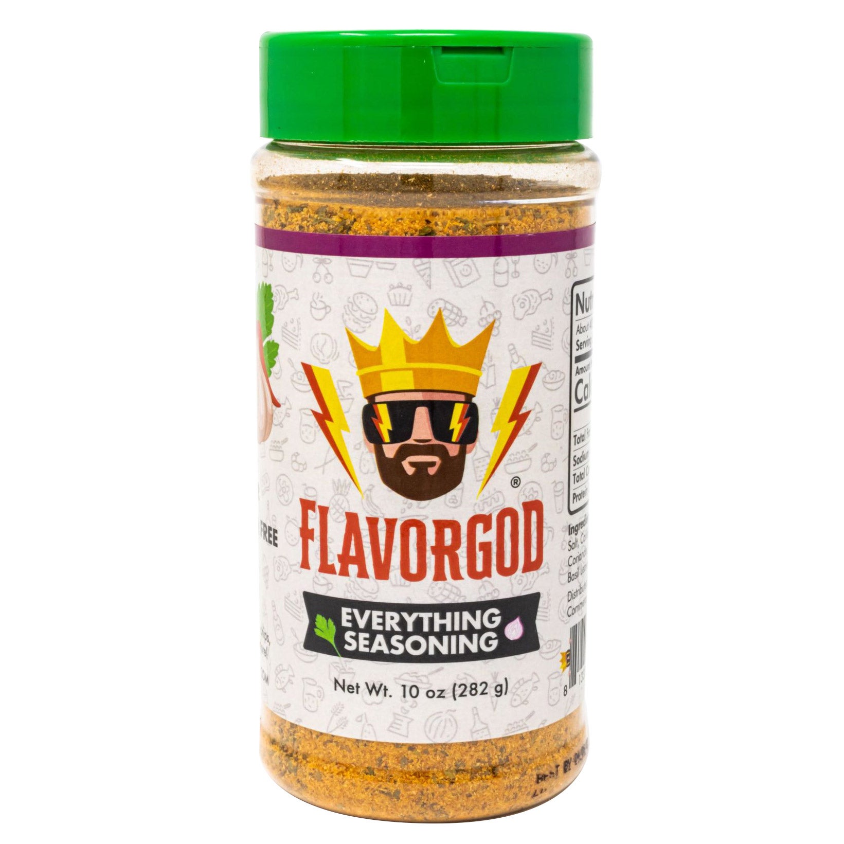 FLAVORGOD EVERYTHING SEASONING 10 OZ