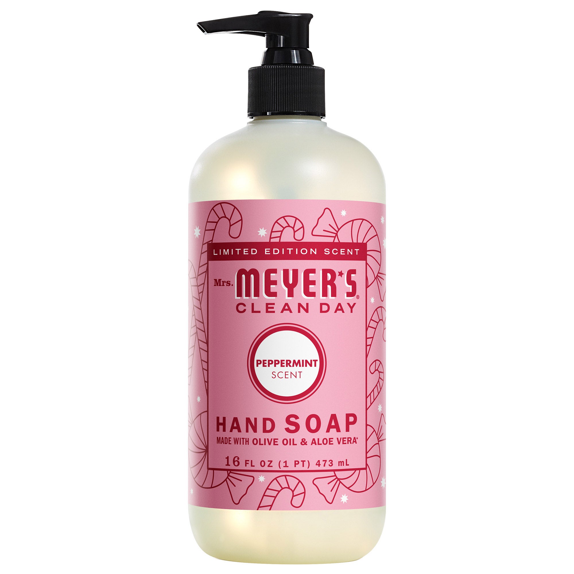 MRS MEYERS HOLIDAY HAND SOAP 16 FL OZ , 4 - PACK - Image 1