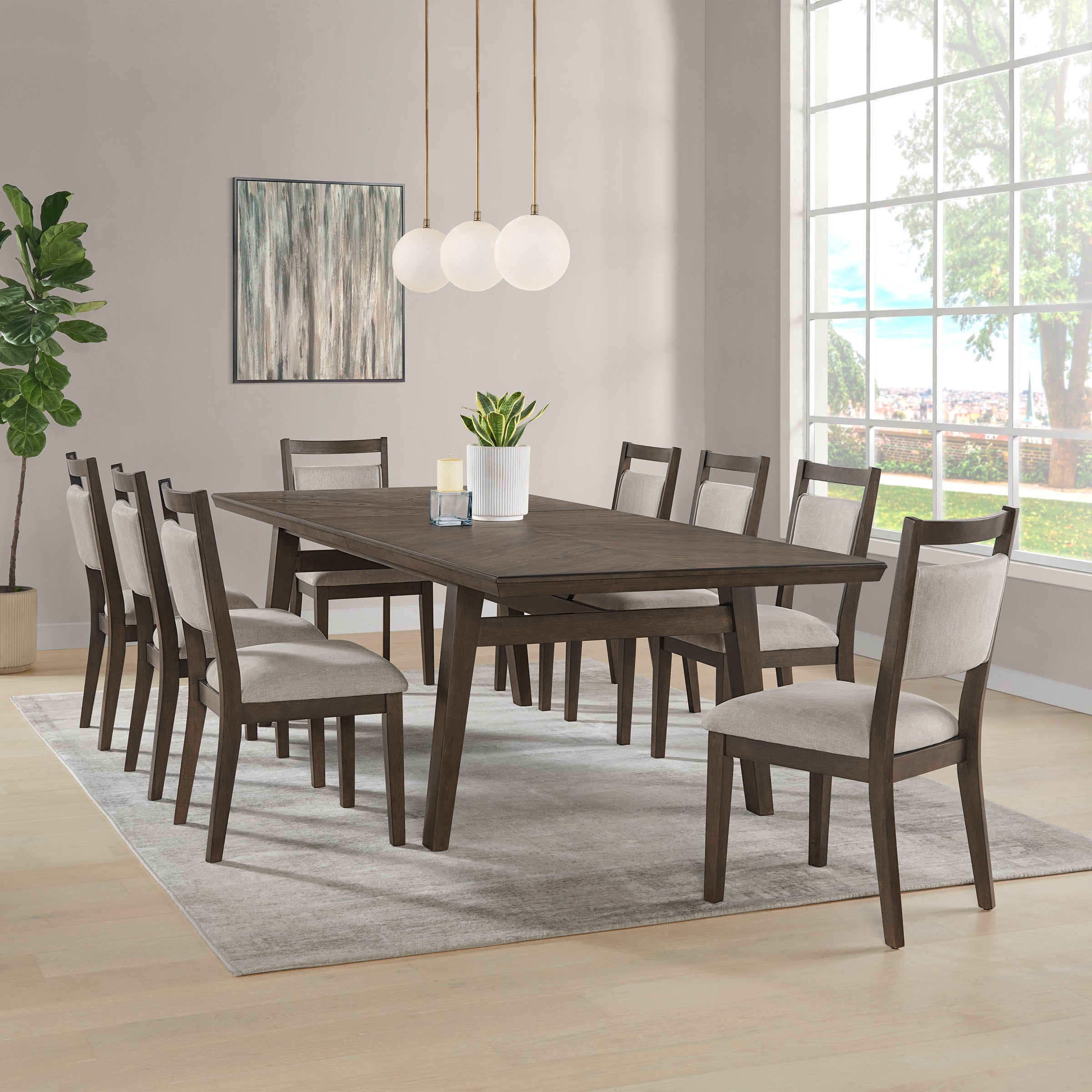 THOMASVILLE ANACORTES 9-PIECE DINING SET