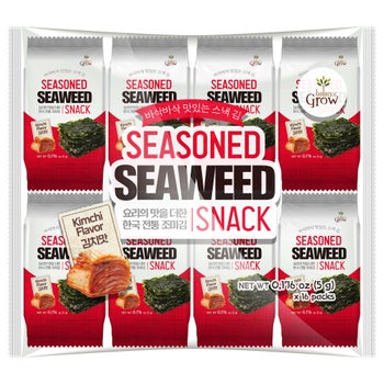 BALANCE GROW SEAWEED SNACK KIMCHI 16 COUNT .176 OUNCES