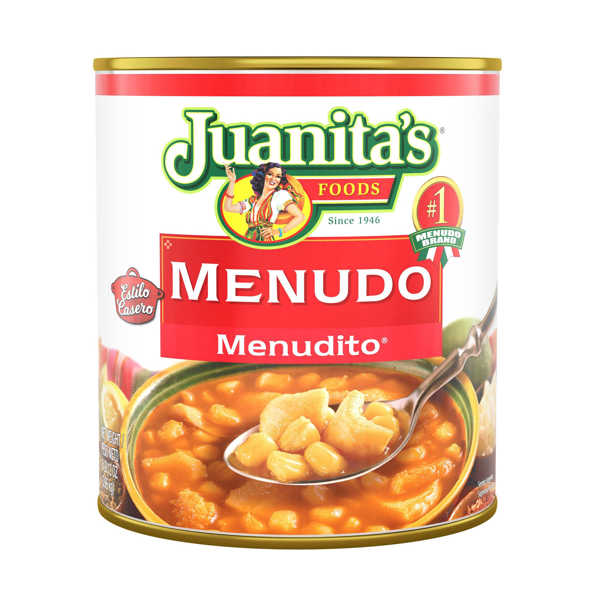 JUANITA'S MENUDO 108 OZ