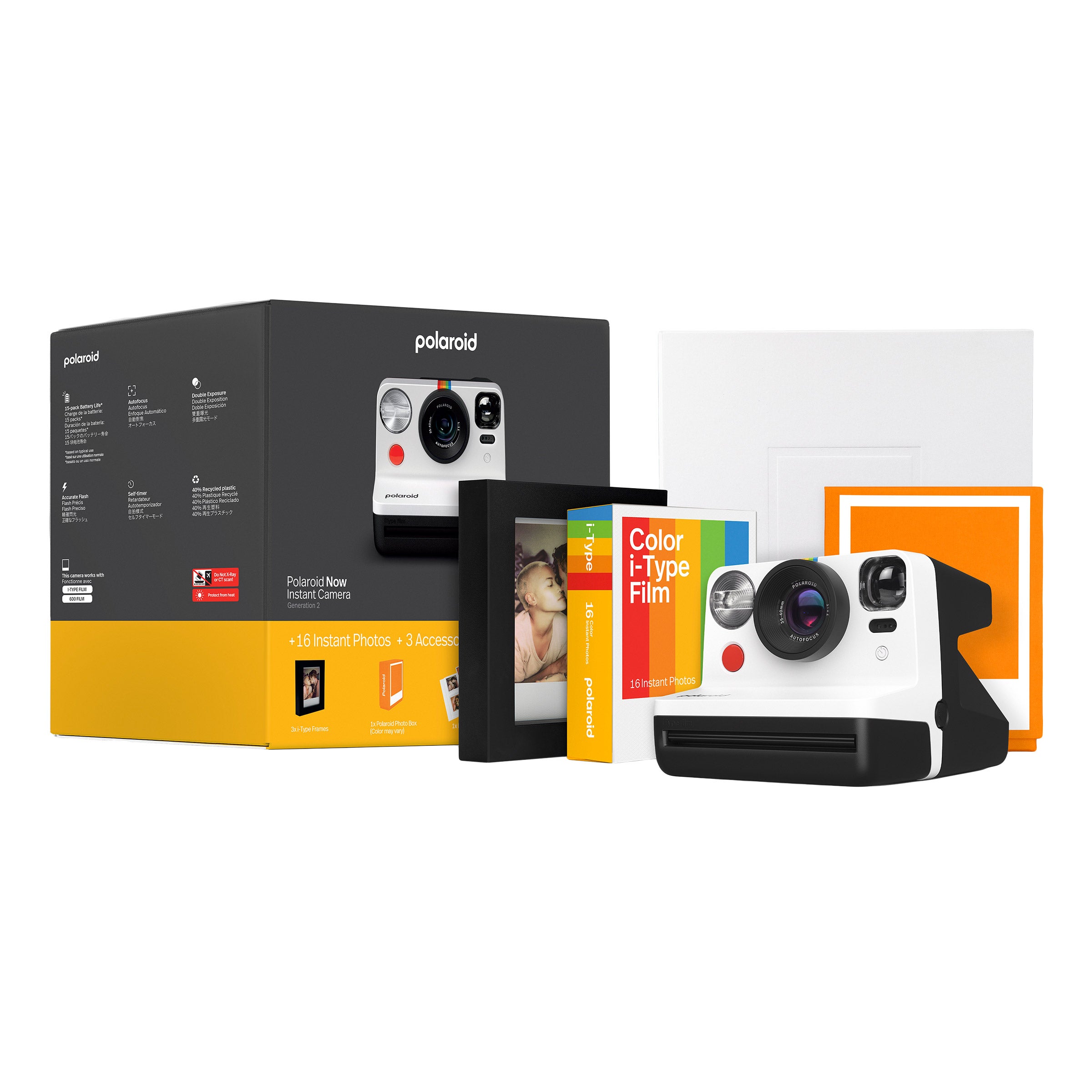 POLAROID NOW GEN 2 I-TYPE INSTANT CAMERA BUNDLE - Image 1