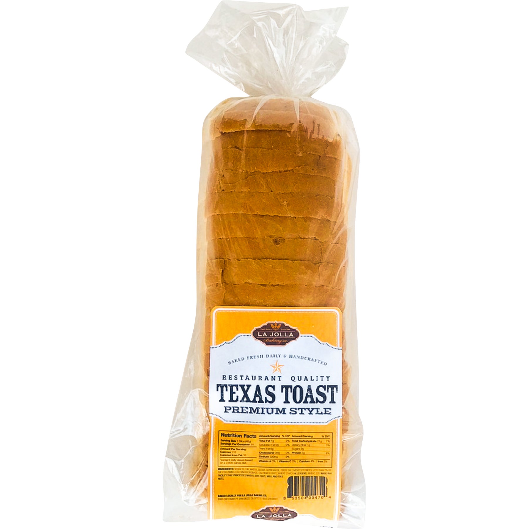 LA JOLLA BAKING CO. TEXAS TOAST 21 OZ
