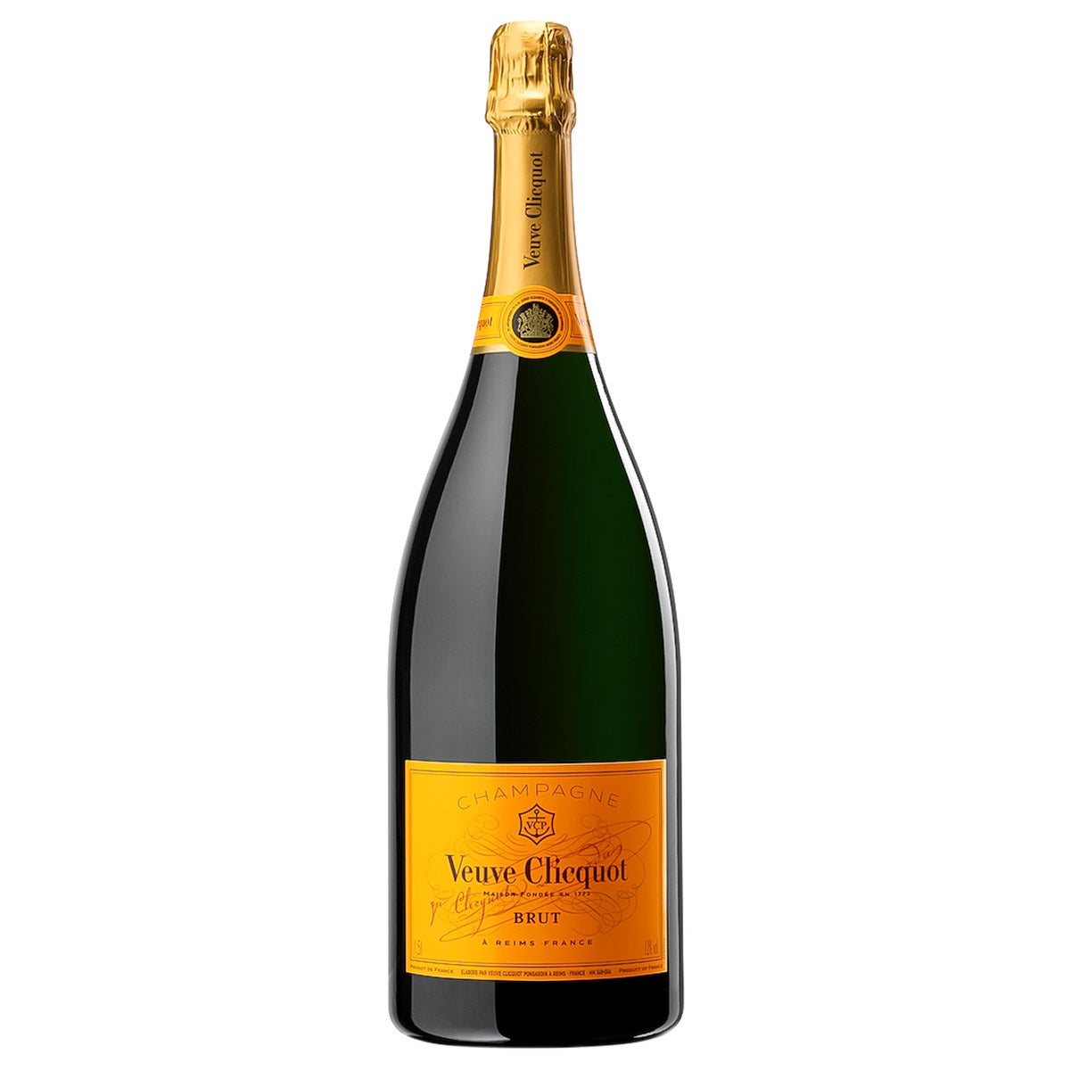 VEUVE CLICQUOT BRUT CHAMPAGNE FRANCE 1.5 LTR