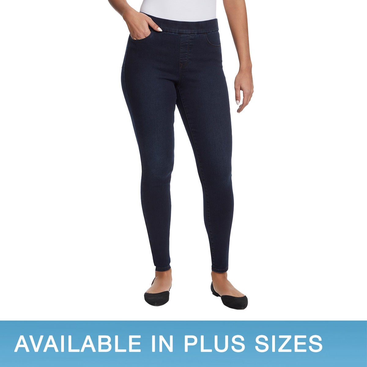GLORIA VANDERBILT LADIES' PULL ON COMFORT JEAN - Image 1