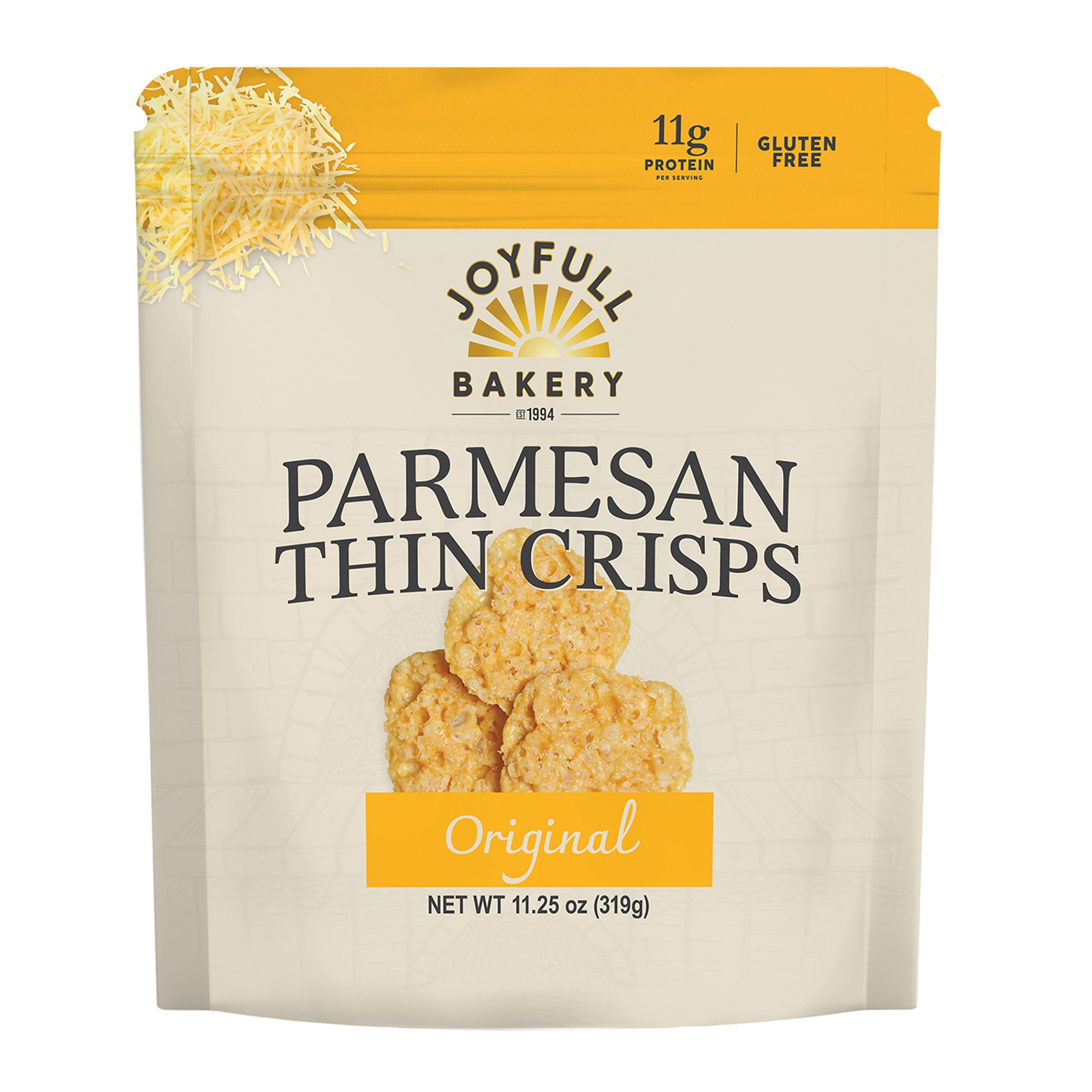 JOYFULL BAKERY PARMESAN CRISPS 11.25 OUNCES