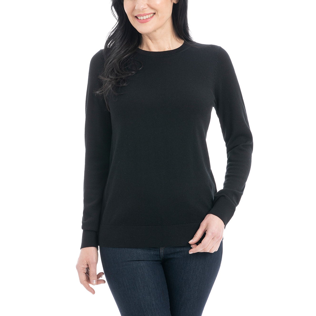 KATHERINE BARCLAY LADIES MERINO WOOL SWEATER - Image 1
