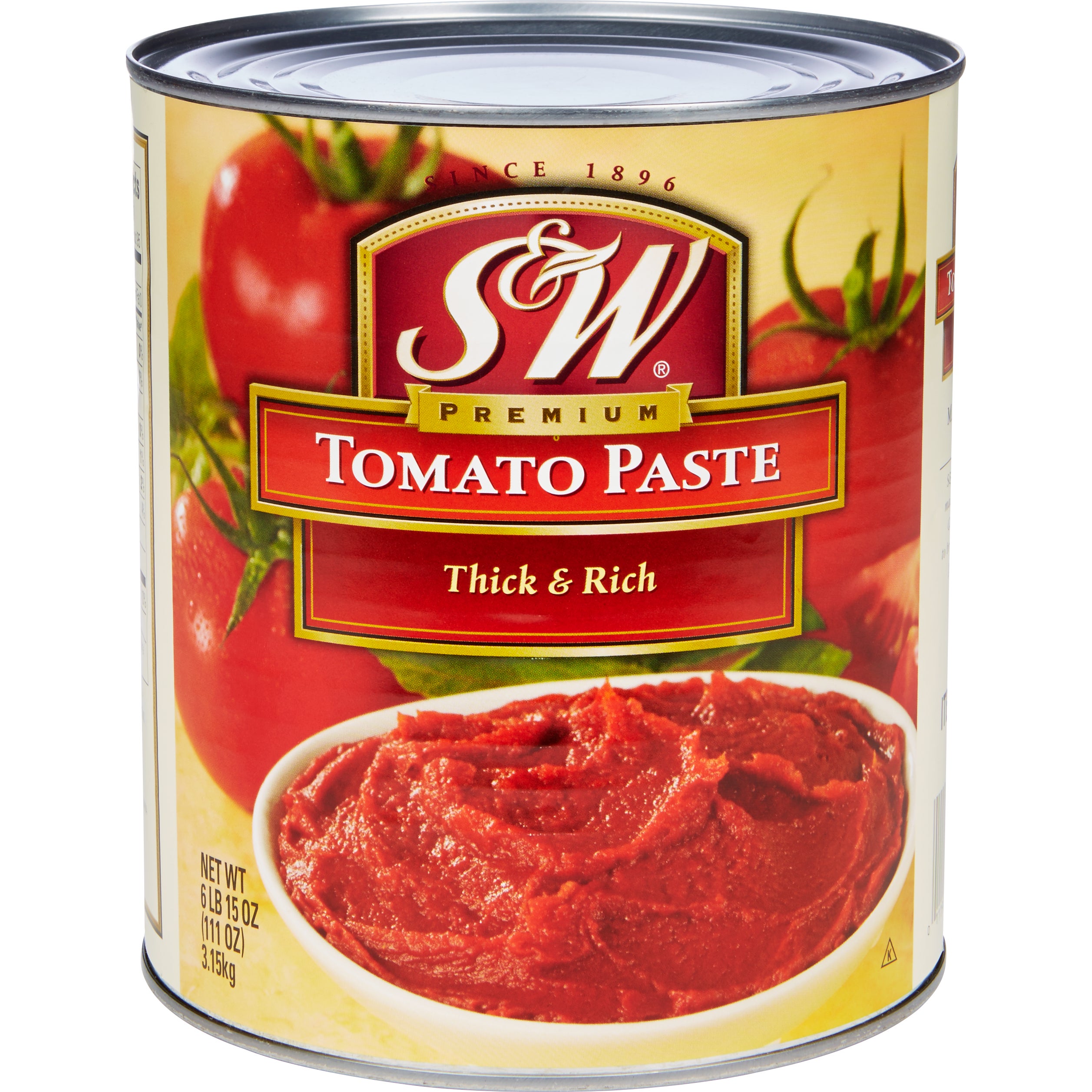 S & W TOMATO PASTE #10 CAN