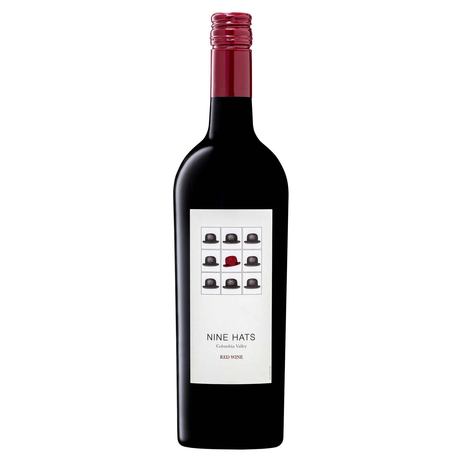 NINE HATS (DB) RED BLEND COLUMBIA VALLEY 750ML - Image 1