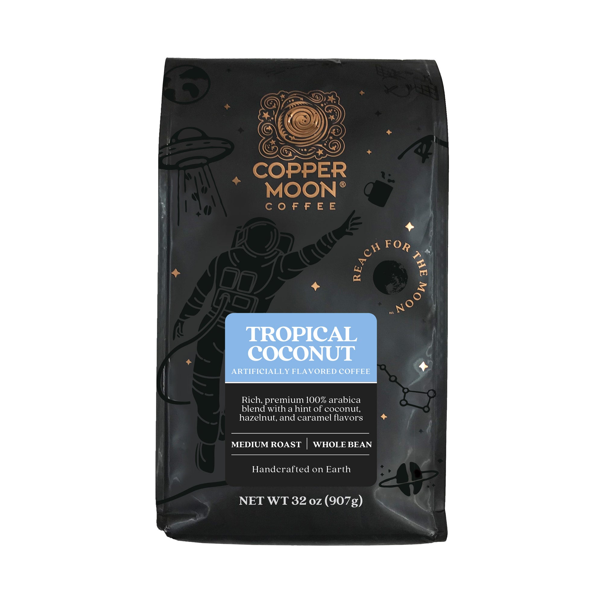 COPPER MOON COFFEE TROPICAL COCONUT 2 LB