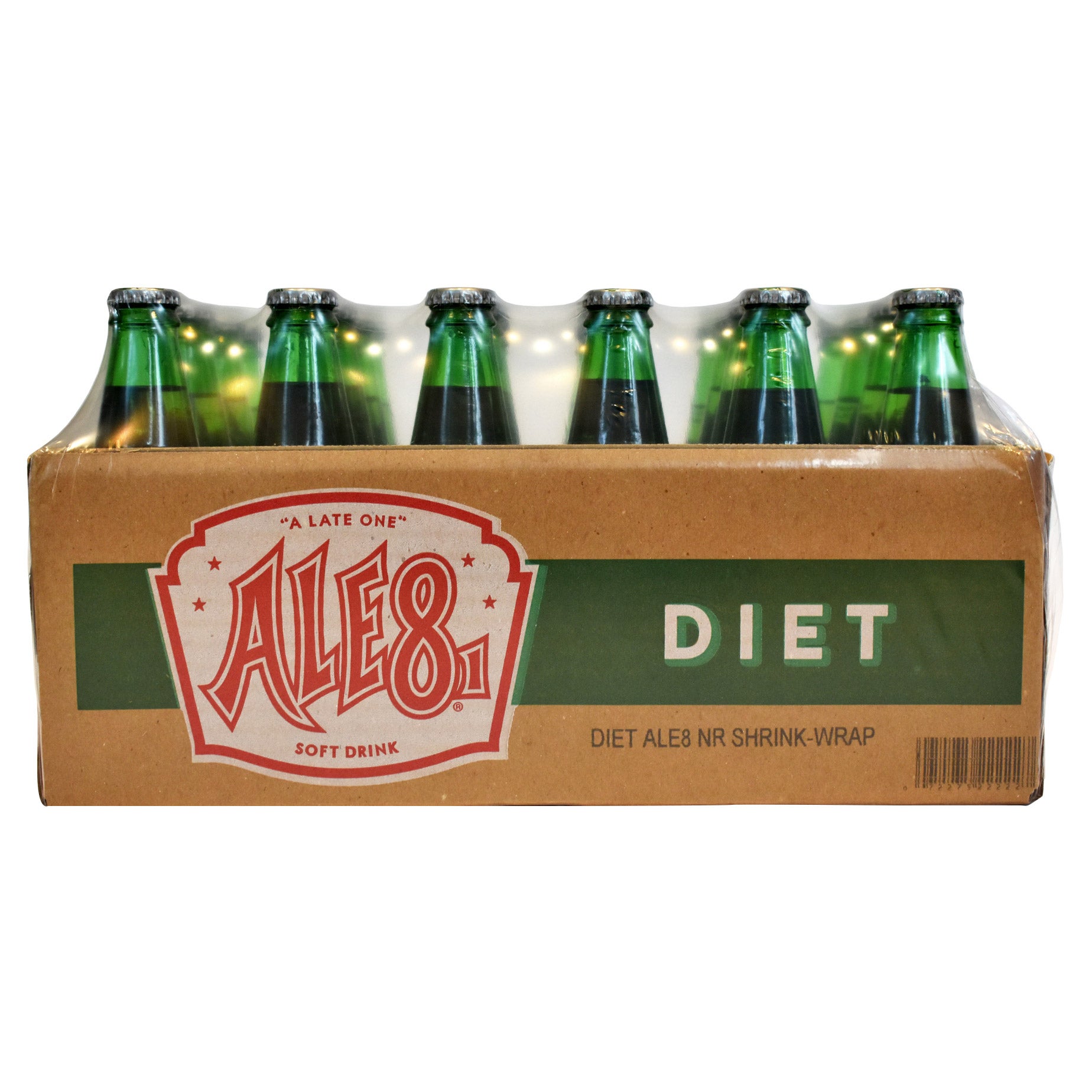 ALE-8-ONE DIET GINGER ALE 24/12 OUNCE BOTTLES