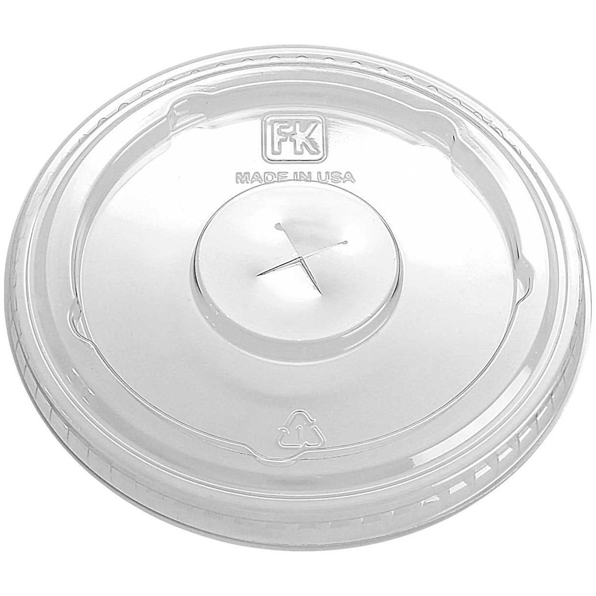 FABRI-KAL 32 OZ X SLOT FLAT LID 1000CT 9508078/LS636FX