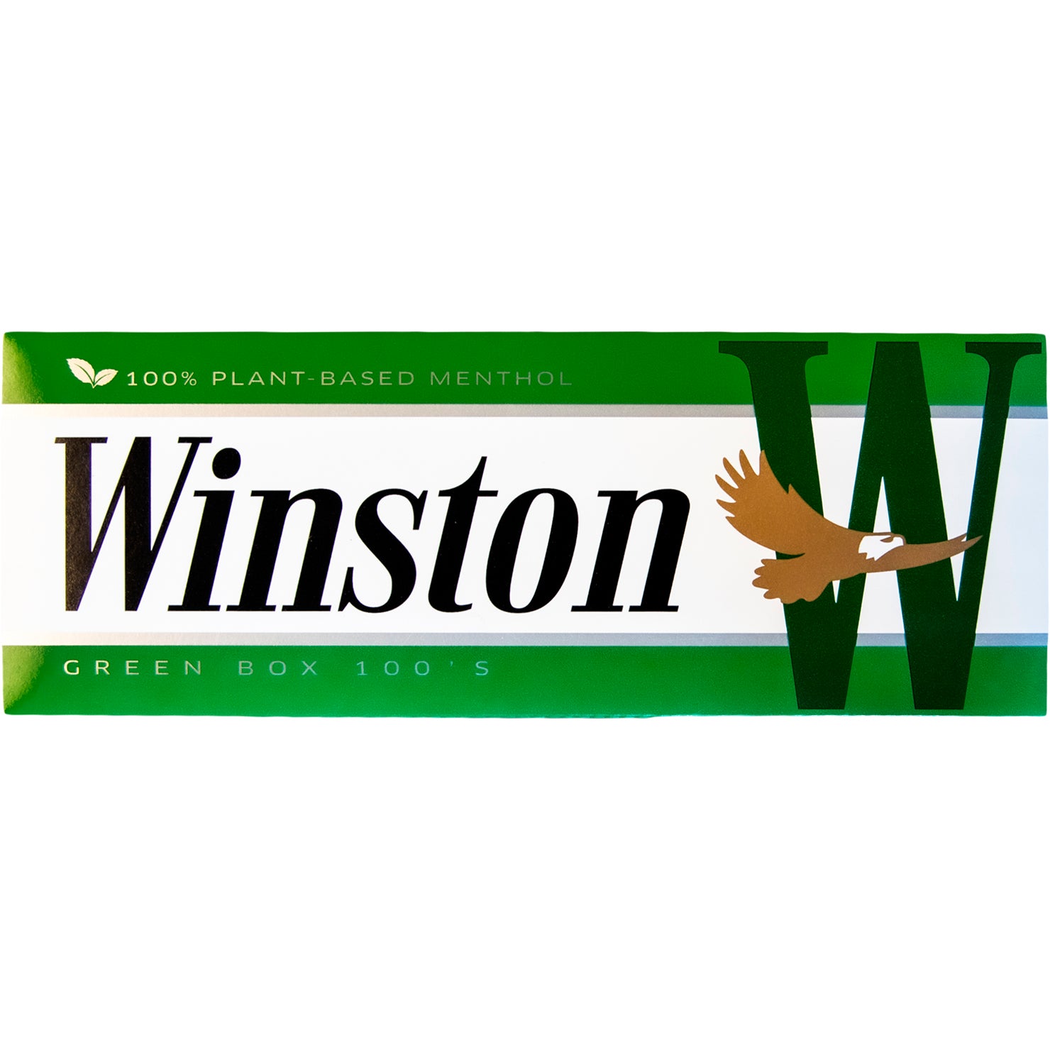 WINSTON MENTHOL GREEN 100 BOX - Image 1
