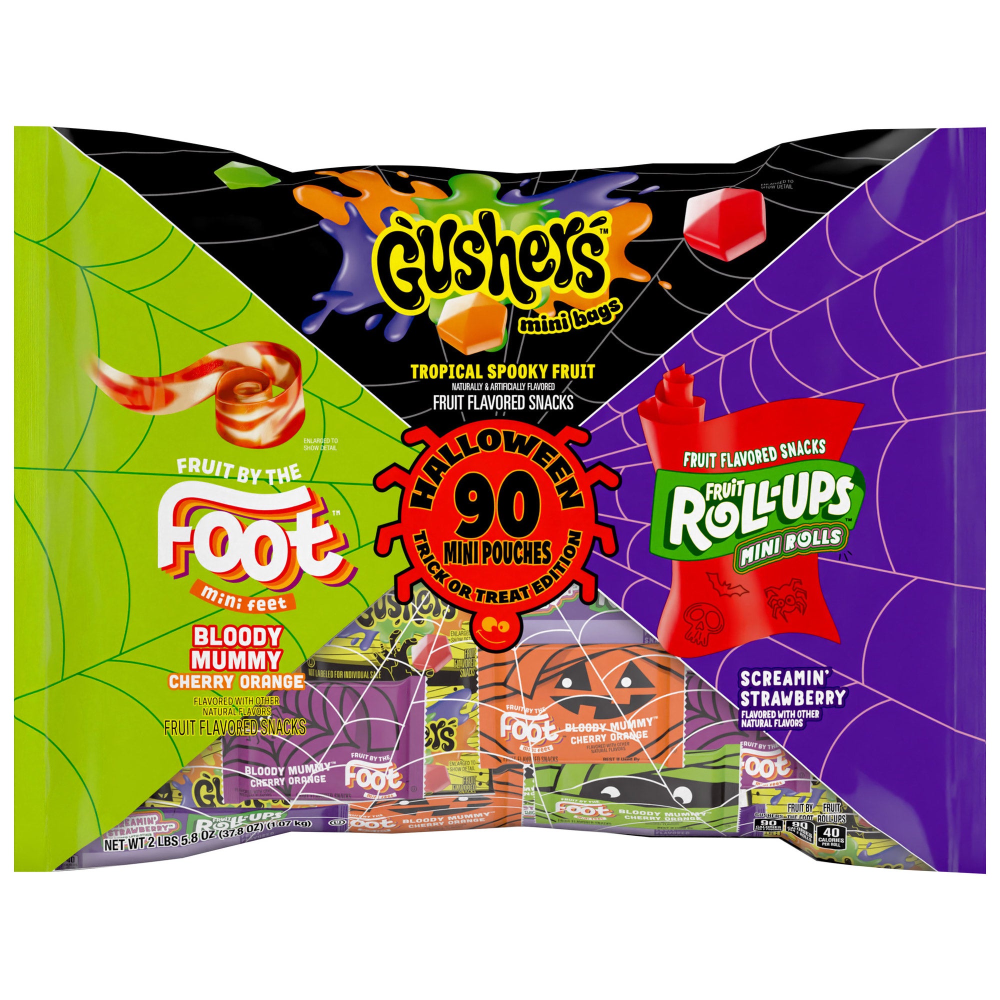 GENERAL MILLS HALLOWEEN VARIETY PACK 90 CT