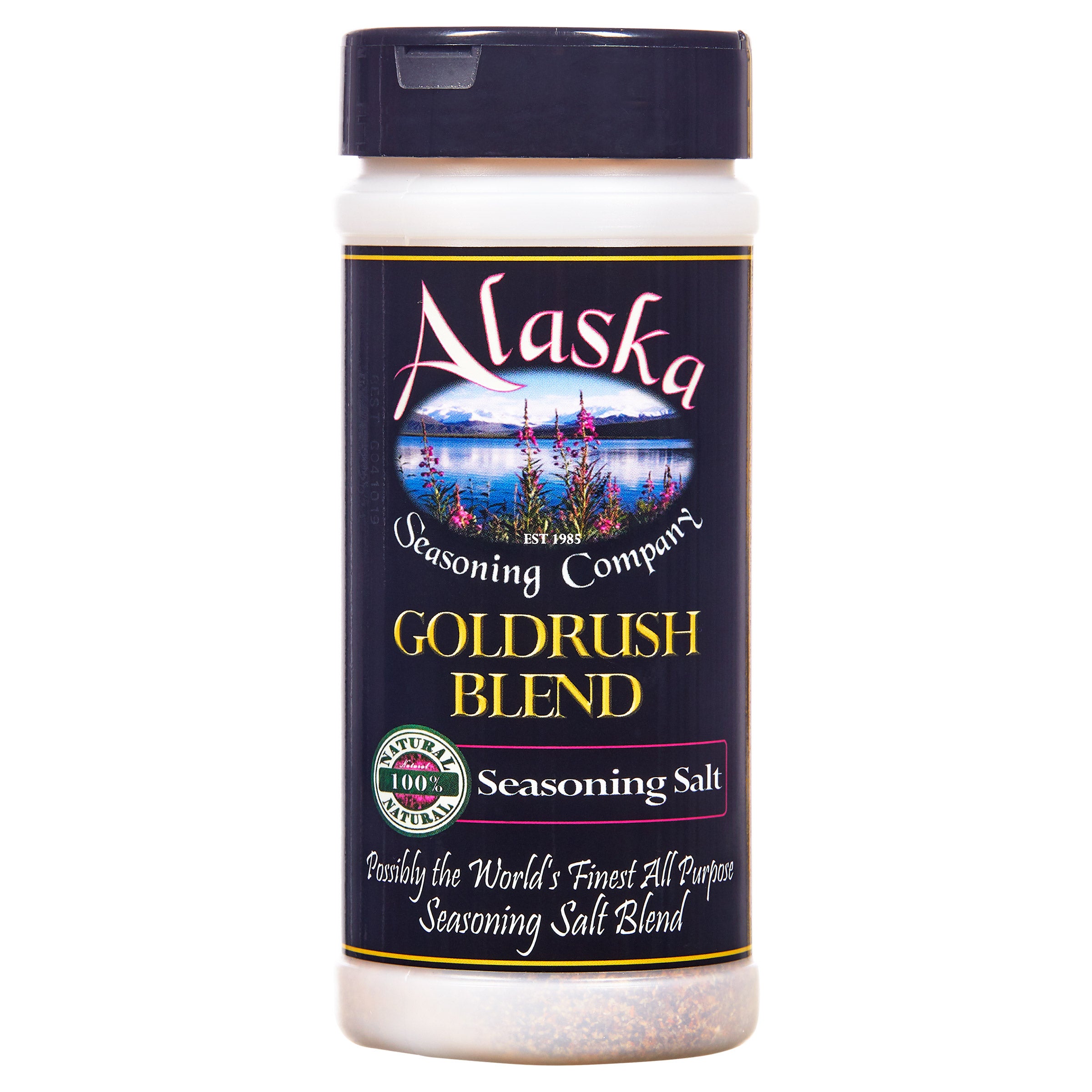 ALASKA SEASONING GOLD RUSH SEASONING SALT 13.5 OZ