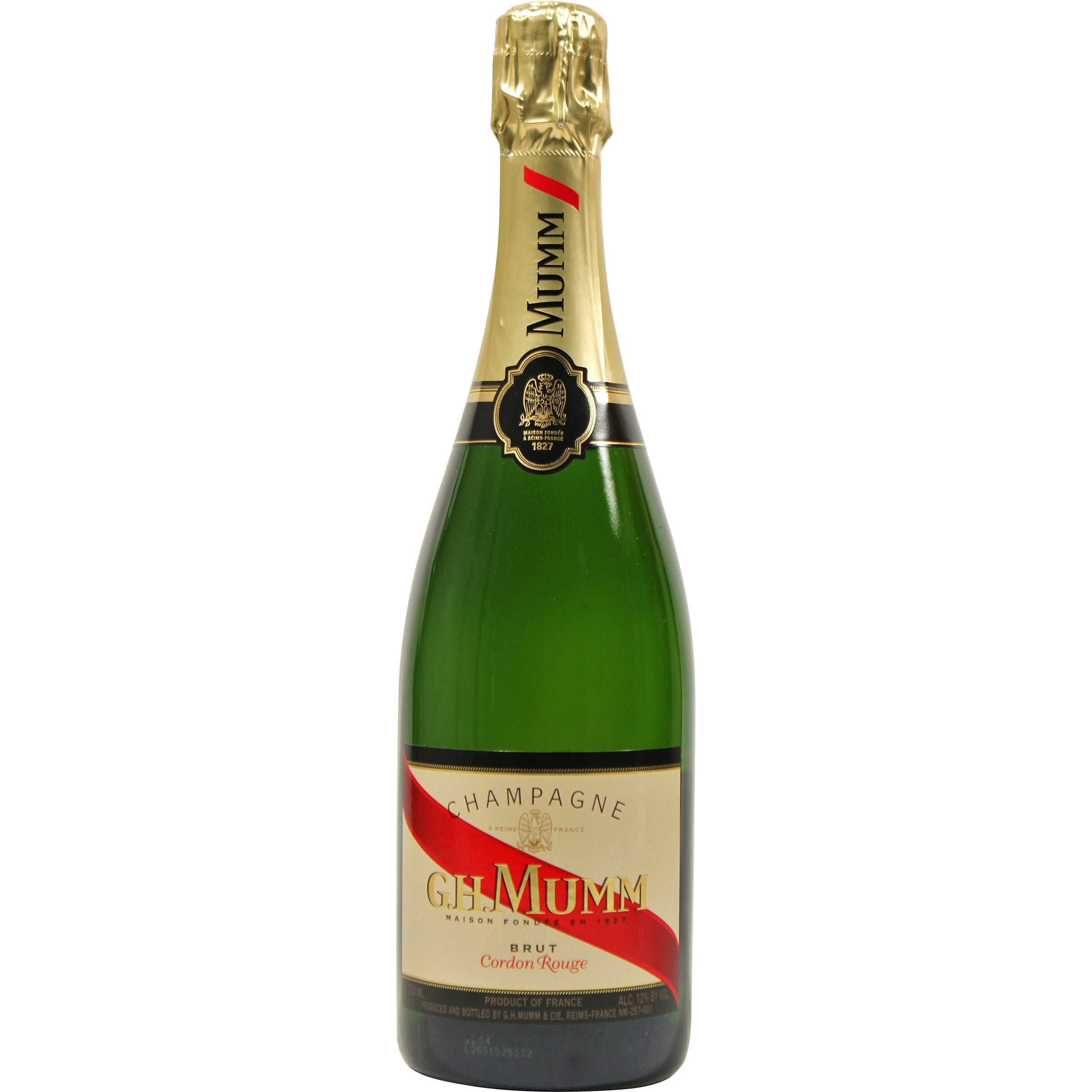 GH MUMM CORDON ROUGE BRUT CHAMPAGNE CHAPMAGNE,FRANCE 750ML