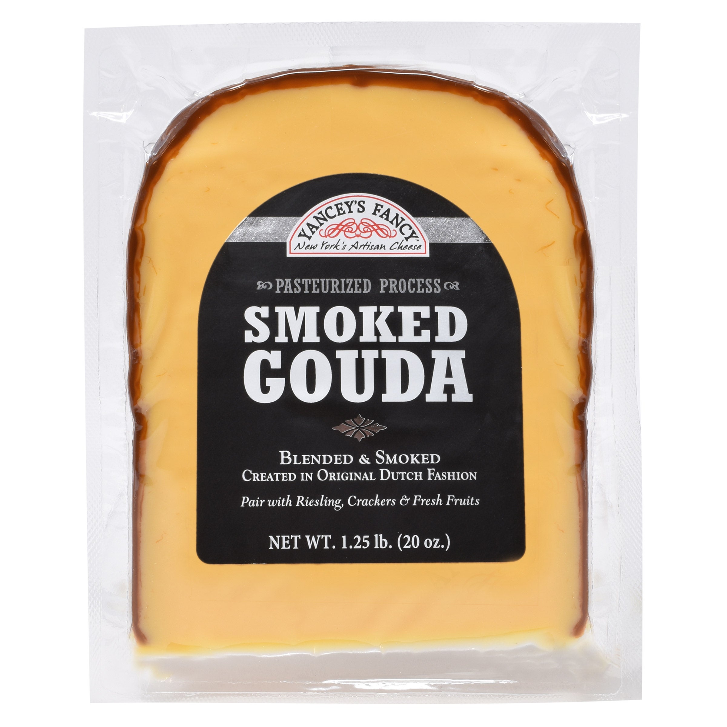 YANCEY'S FANCY SMOKED GOUDA 20 OZ - Image 1